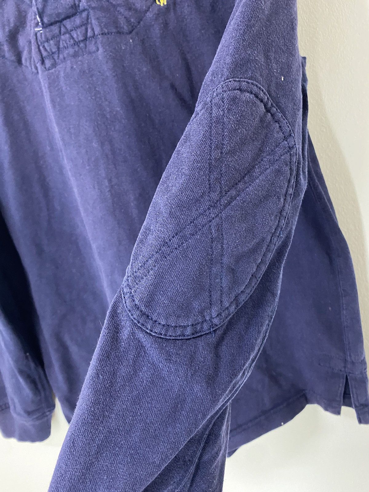 Polo Ralph Lauren VTG Polo Ralph Lauren PoloRugby Shirt With Attachable Hoodie Size US L / EU 52-54 / 3 - 5 Thumbnail