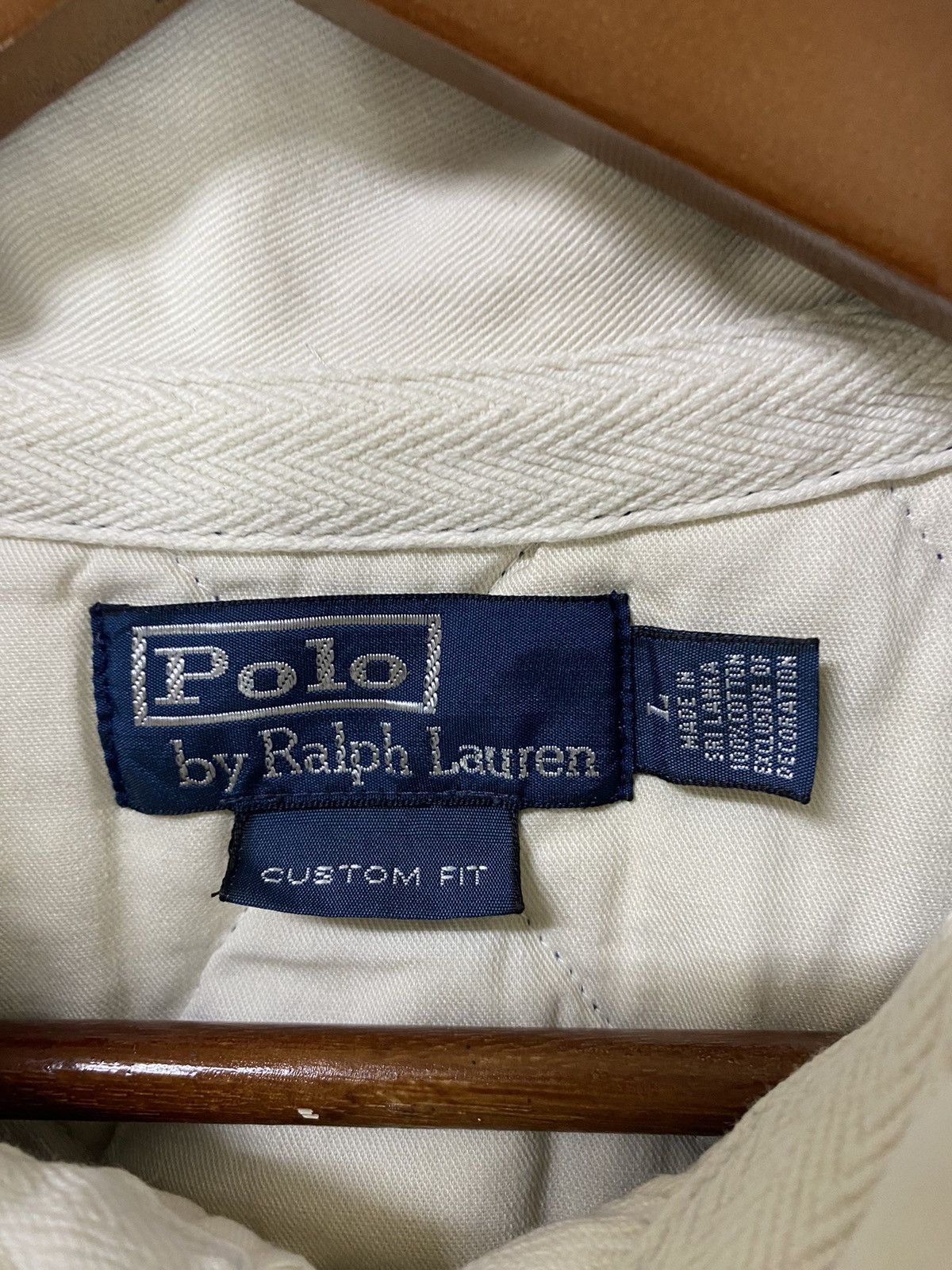 Polo Ralph Lauren VTG Polo Ralph Lauren PoloRugby Shirt With Attachable Hoodie Size US L / EU 52-54 / 3 - 3 Thumbnail