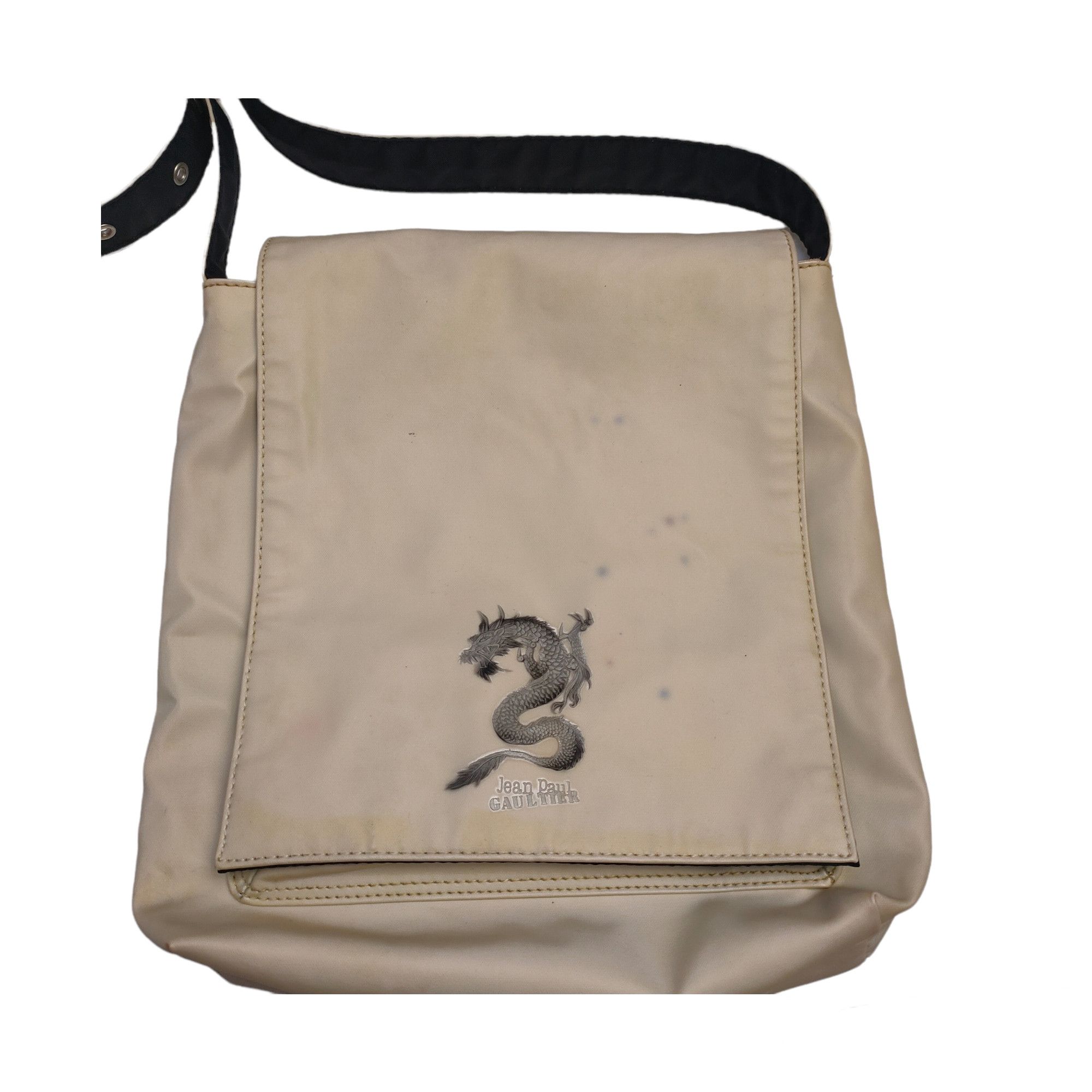 Designer × Jean Paul Gaultier Jean Paul Gaultier Dragon Emboss Sling Shoulder Bag Size ONE SIZE - 3 Thumbnail