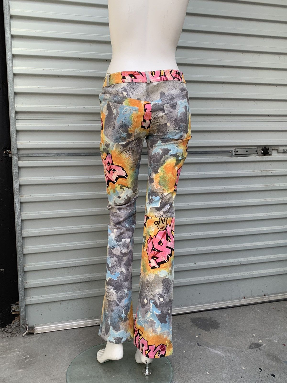 Dior CHRISTIAN DIOR JOHN GALLIANO KAOS GRAFFITI PANTS Size 26" / US 2 / IT 38 - 3 Thumbnail