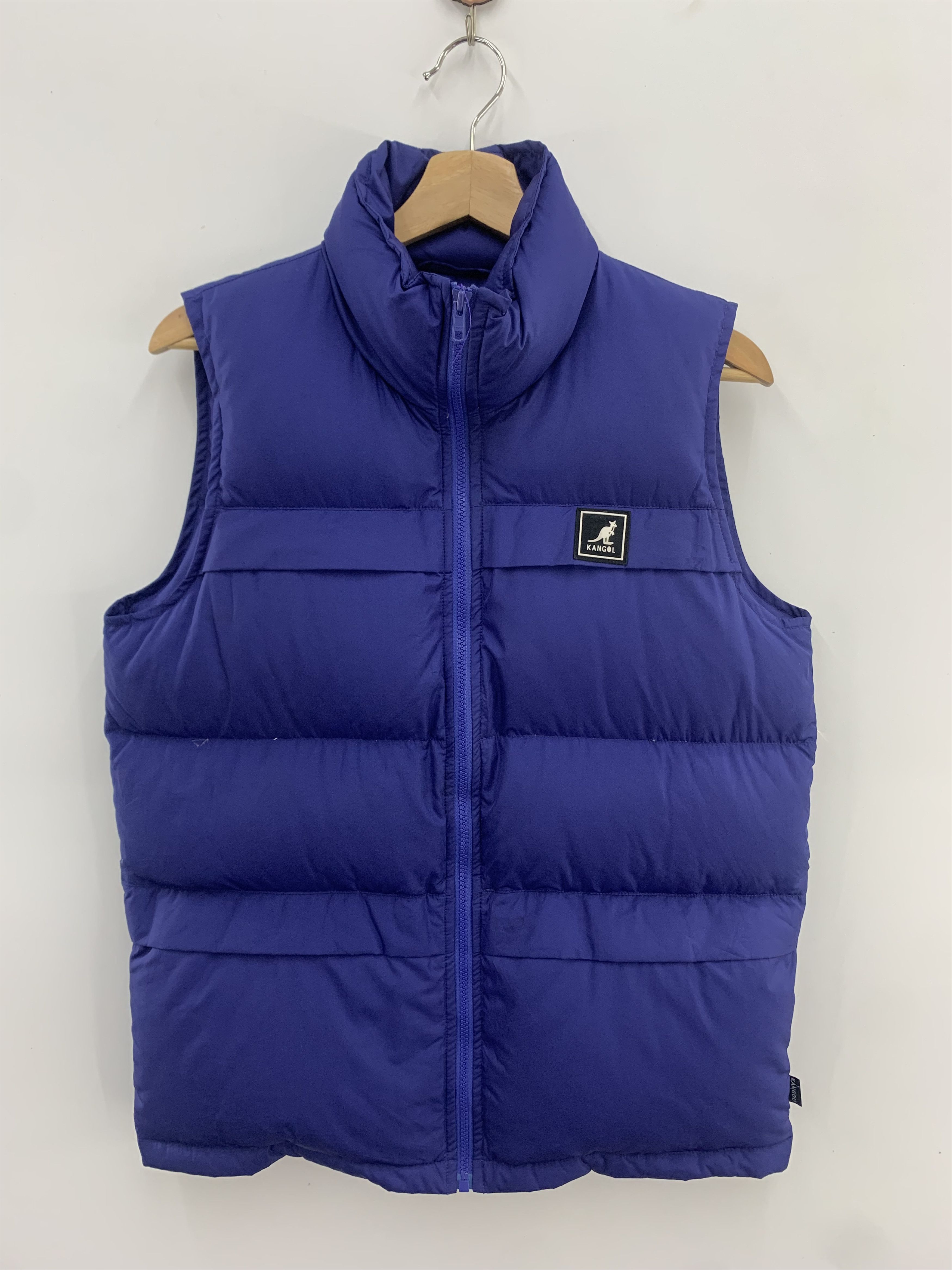 ジャケット・アウター KANGOL down vest size M navy s-l1200.jpg