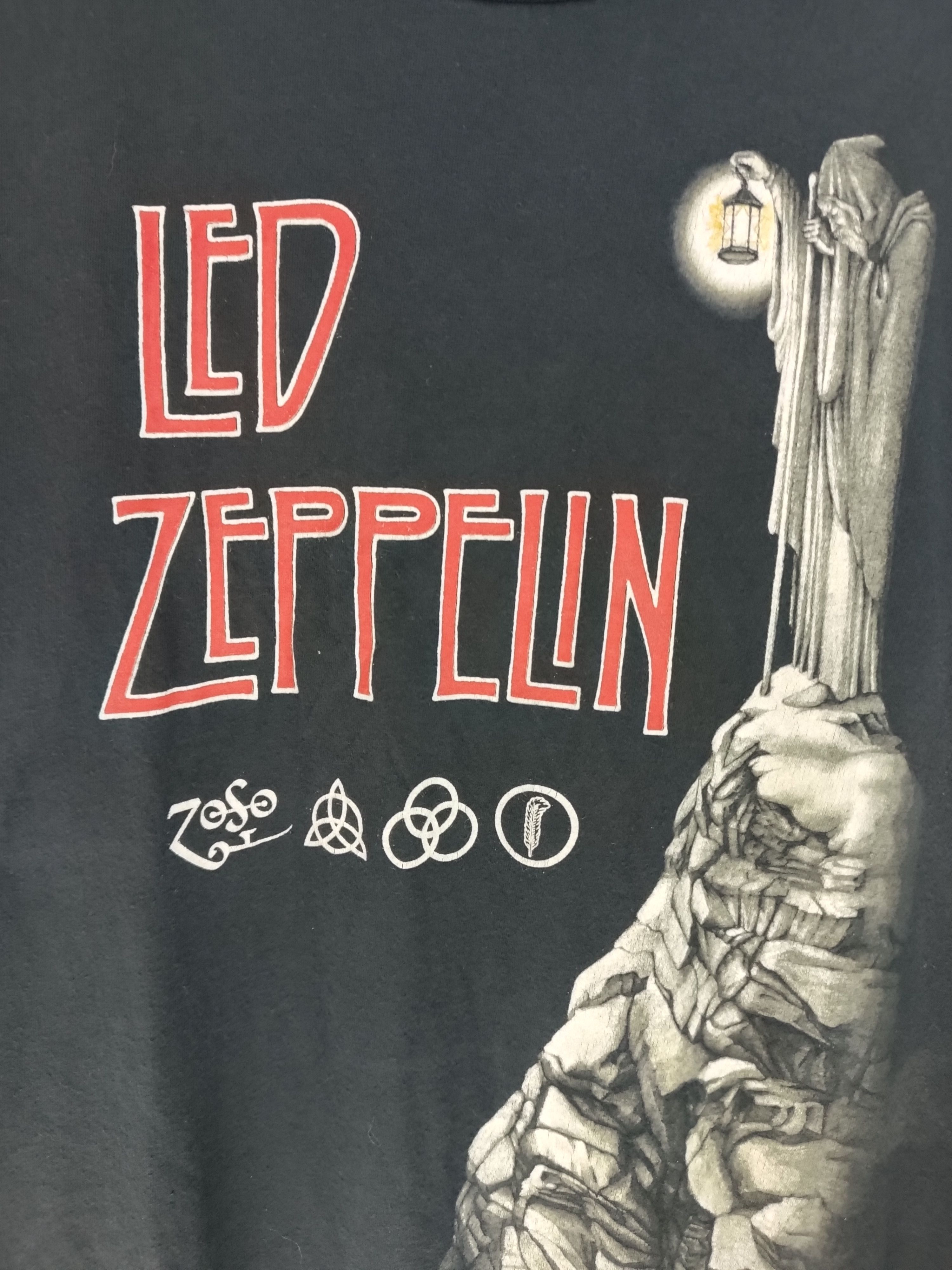 Band Tees VINTAGE '08 LED ZEPPELIN (rolling stones pink floyd doors) Size US M / EU 48-50 / 2 - 7 Thumbnail