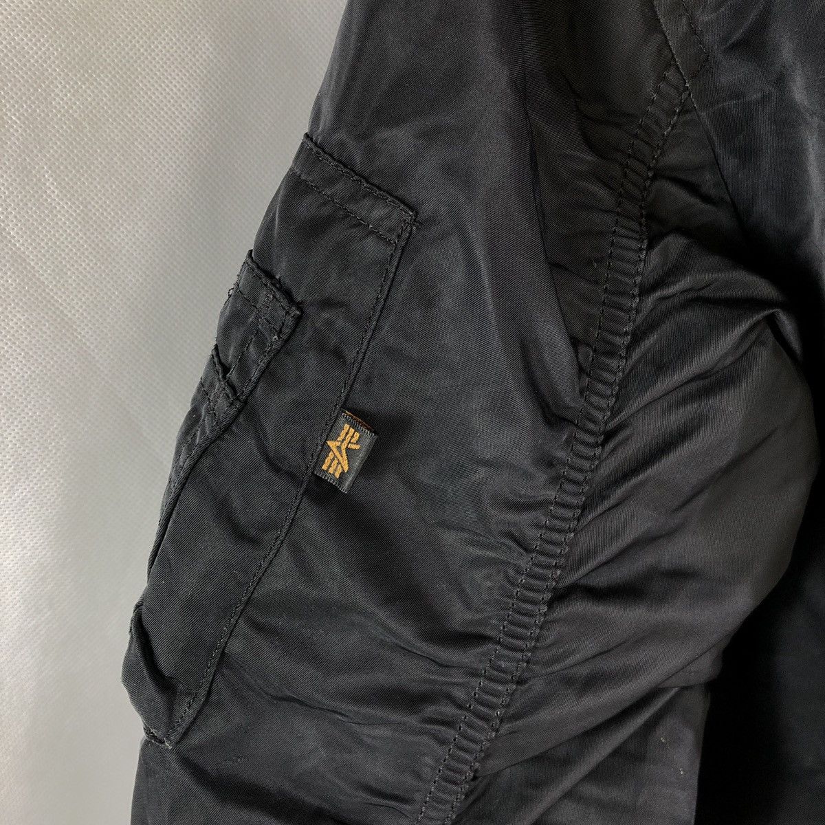 Alpha Industries Vintage Alpha Industries Sherpa Hoodie Bomber Flight Jacket Size US L / EU 52-54 / 3 - 12 Thumbnail