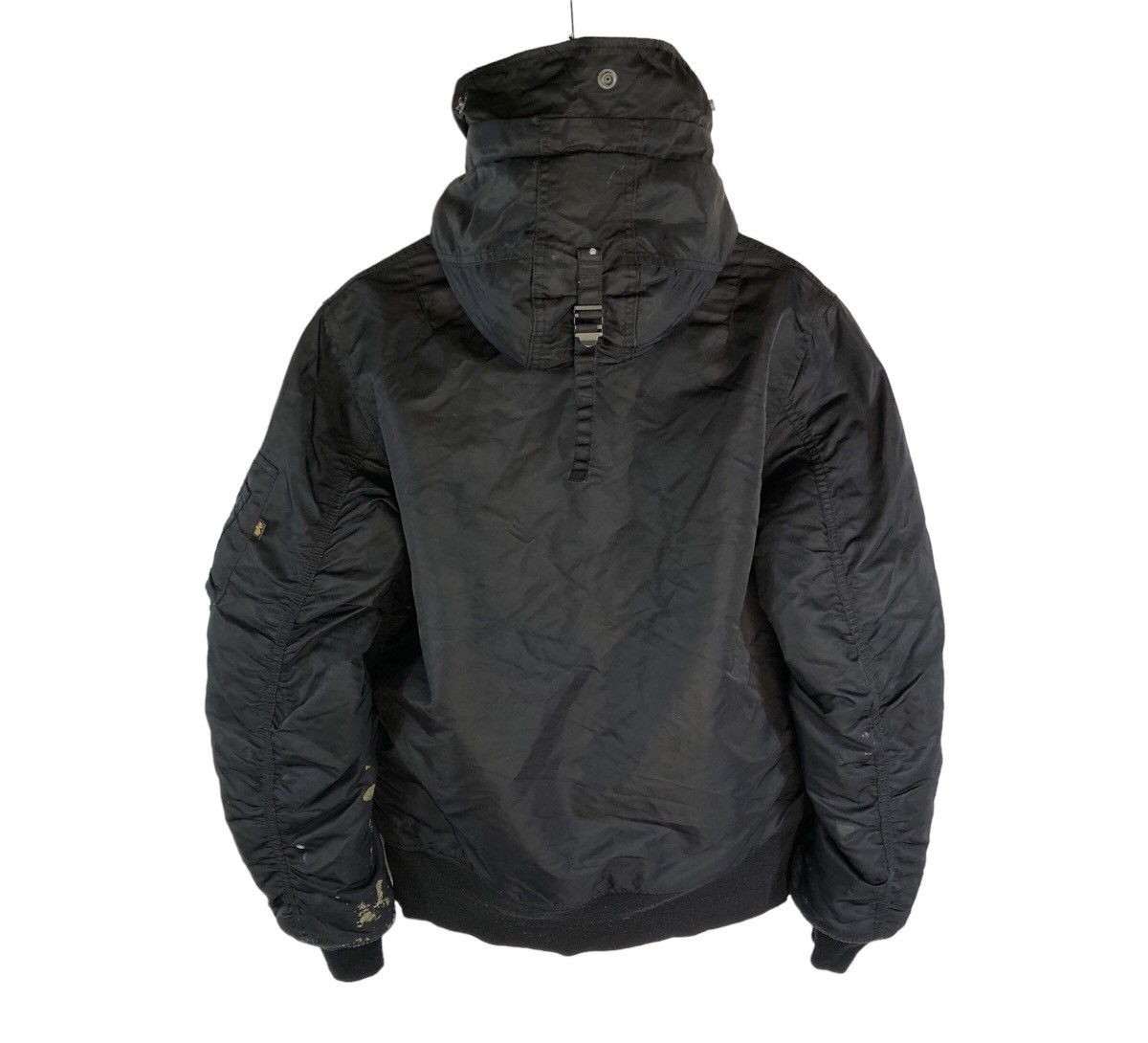 Alpha Industries Vintage Alpha Industries Sherpa Hoodie Bomber Flight Jacket Size US L / EU 52-54 / 3 - 2 Thumbnail