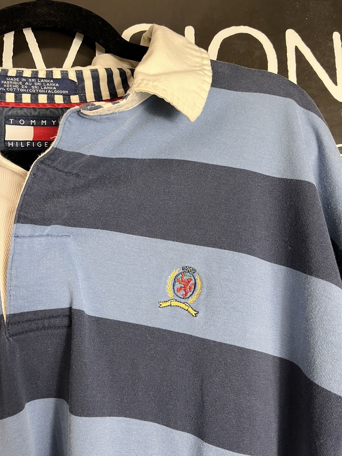 Tommy Hilfiger Tommy Hilfiger Polo Longsleeve - XL Size US XL / EU 56 / 4 - 3 Thumbnail