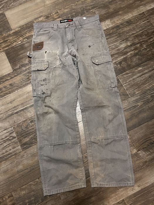 Vintage Wrangler Riggs Workwear Carpenter Jeans | Grailed