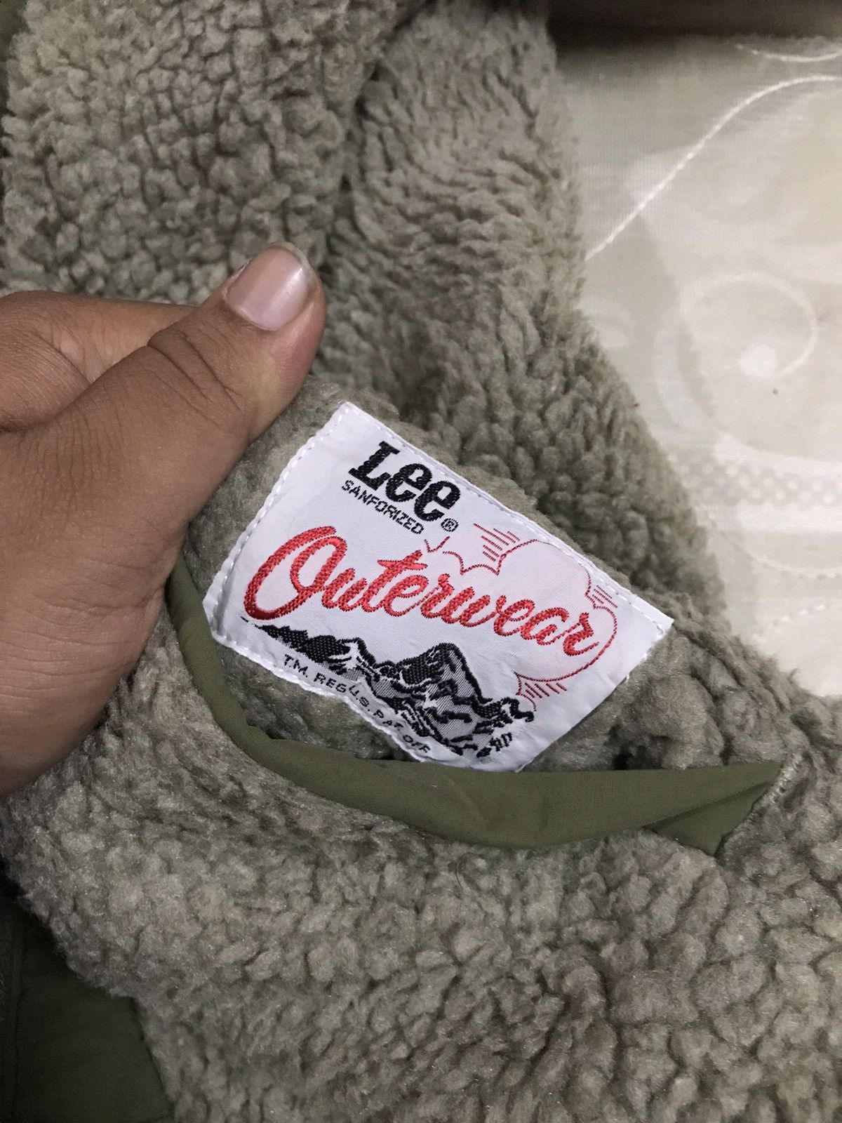 Lee × Vintage Lee Reversible full zipper Fleece Size US M / EU 48-50 / 2 - 7 Thumbnail
