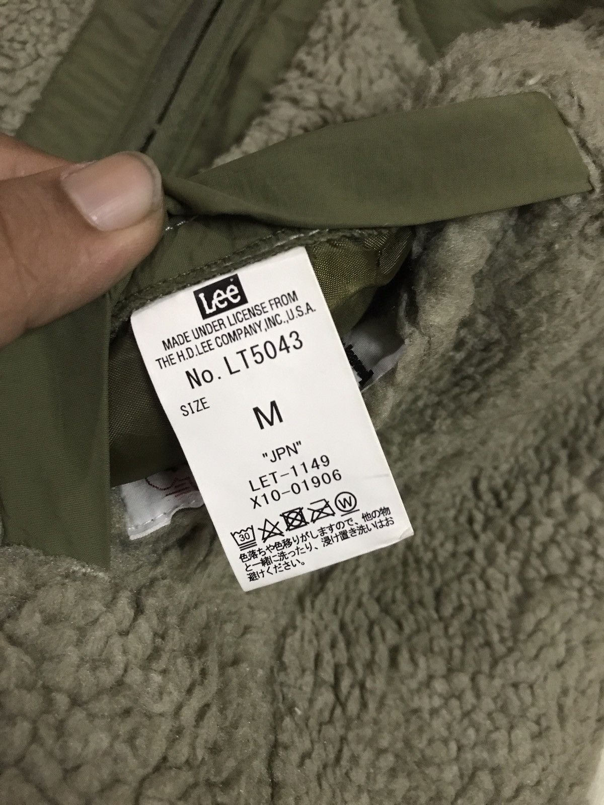 Lee × Vintage Lee Reversible full zipper Fleece Size US M / EU 48-50 / 2 - 5 Thumbnail