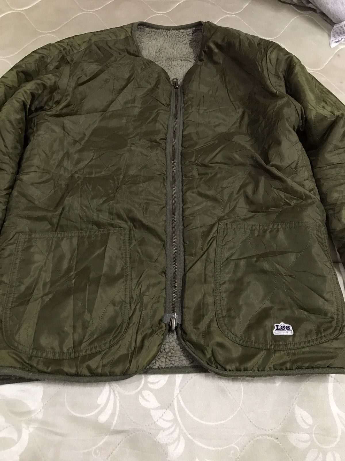 Lee × Vintage Lee Reversible full zipper Fleece Size US M / EU 48-50 / 2 - 8 Thumbnail