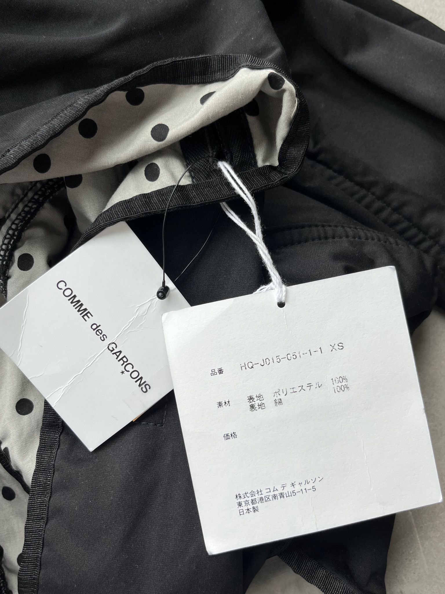 Comme des Garcons Homme Comme des Garcons Homme 3 Buttons Jacket Polka Dot Lined Size US XS / EU 42 / 0 - 18 Thumbnail