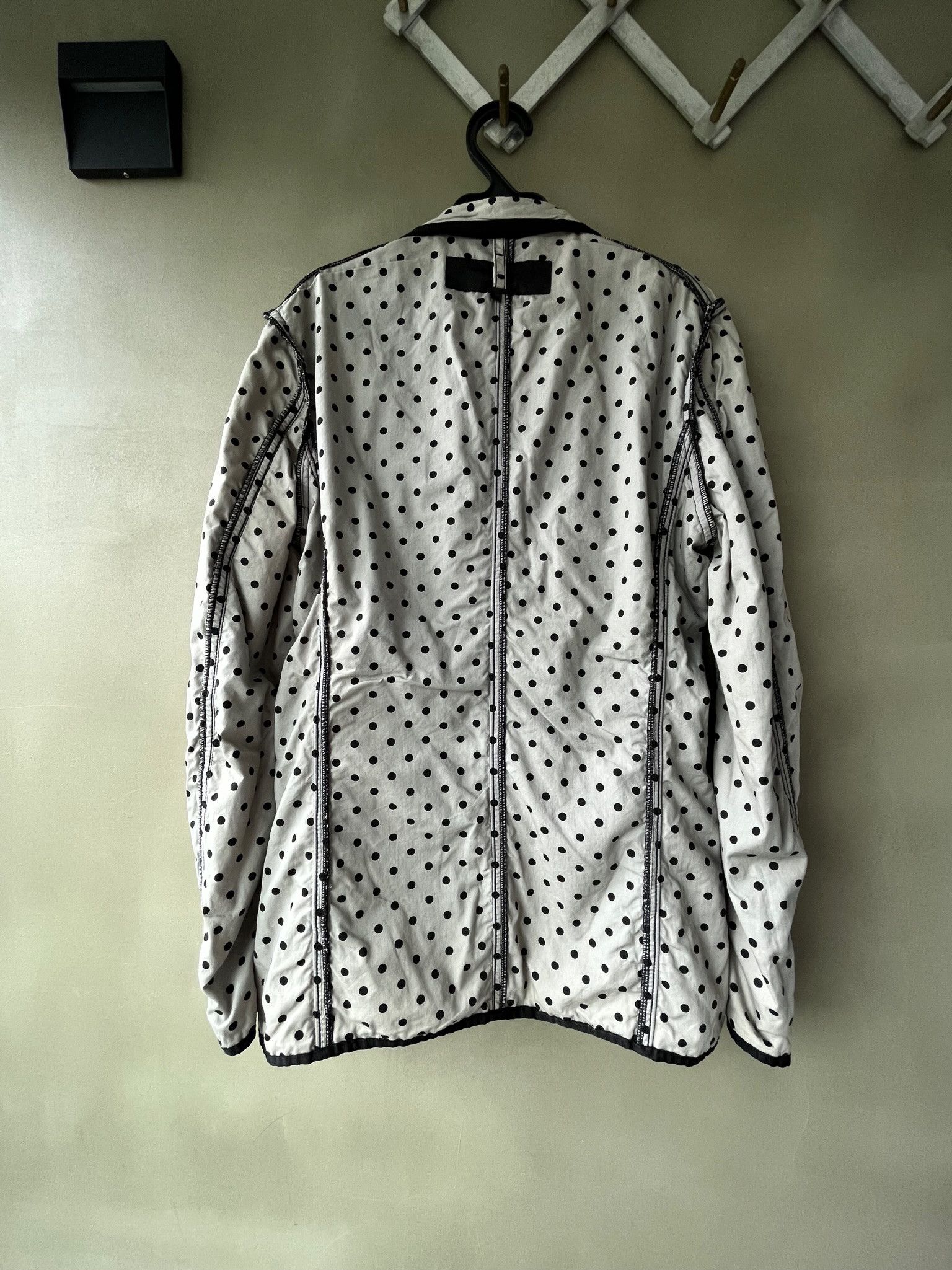 Comme des Garcons Homme Comme des Garcons Homme 3 Buttons Jacket Polka Dot Lined Size US XS / EU 42 / 0 - 12 Thumbnail