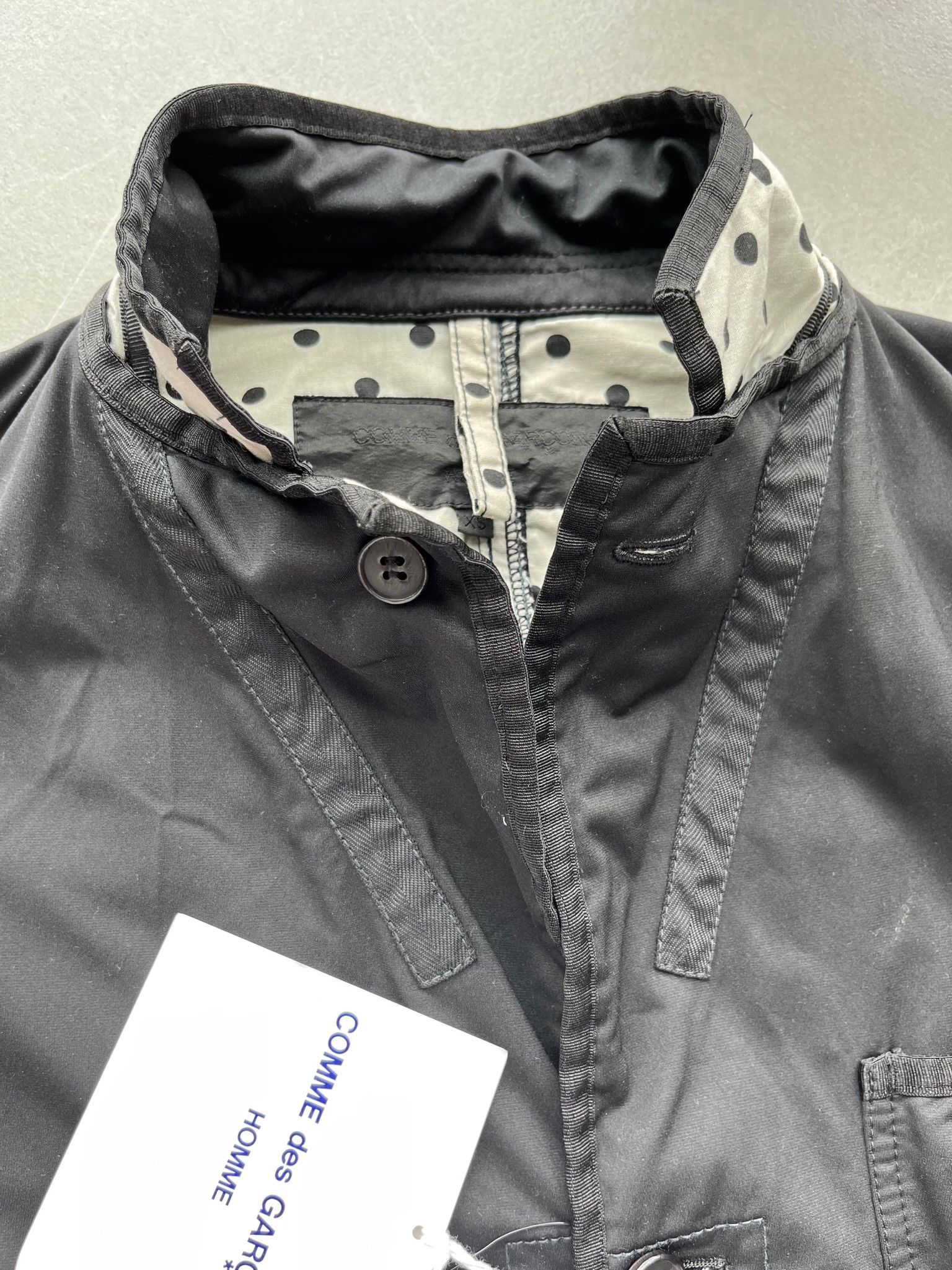 Comme des Garcons Homme Comme des Garcons Homme 3 Buttons Jacket Polka Dot Lined Size US XS / EU 42 / 0 - 4 Thumbnail