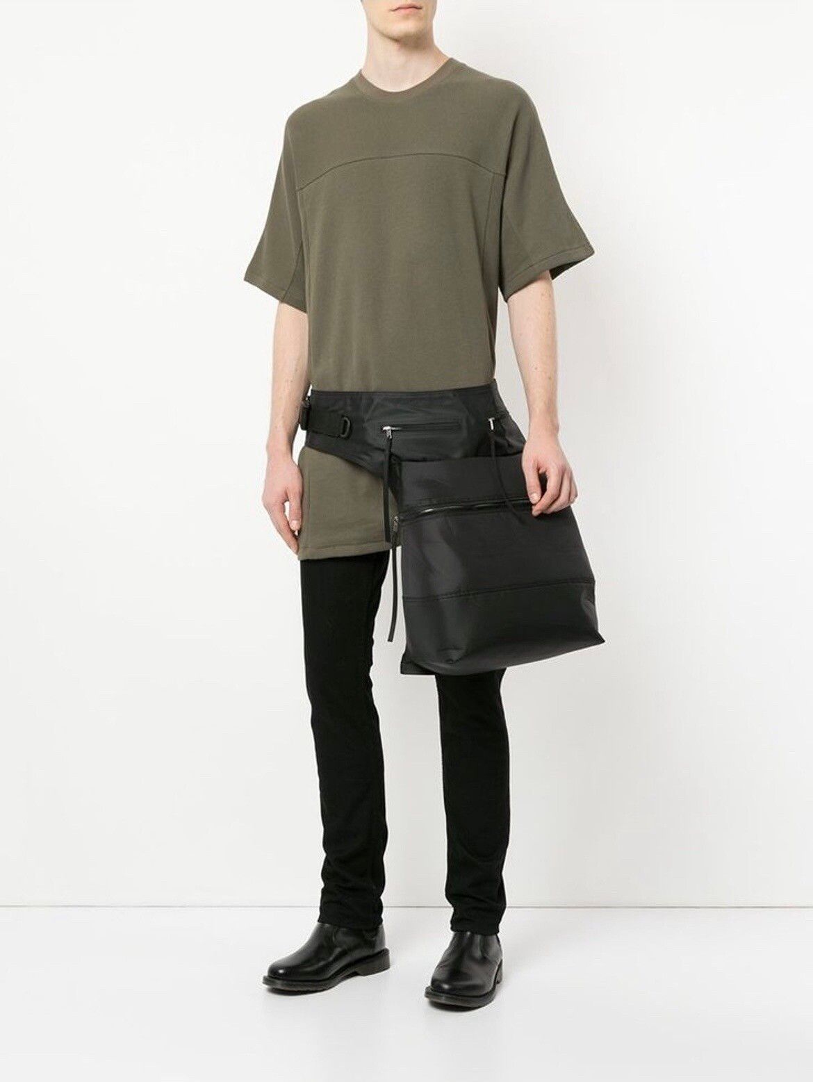 Rick Owens Rick Owens Gold Cargo Chap waste bag ss19 Size ONE SIZE - 2 Preview