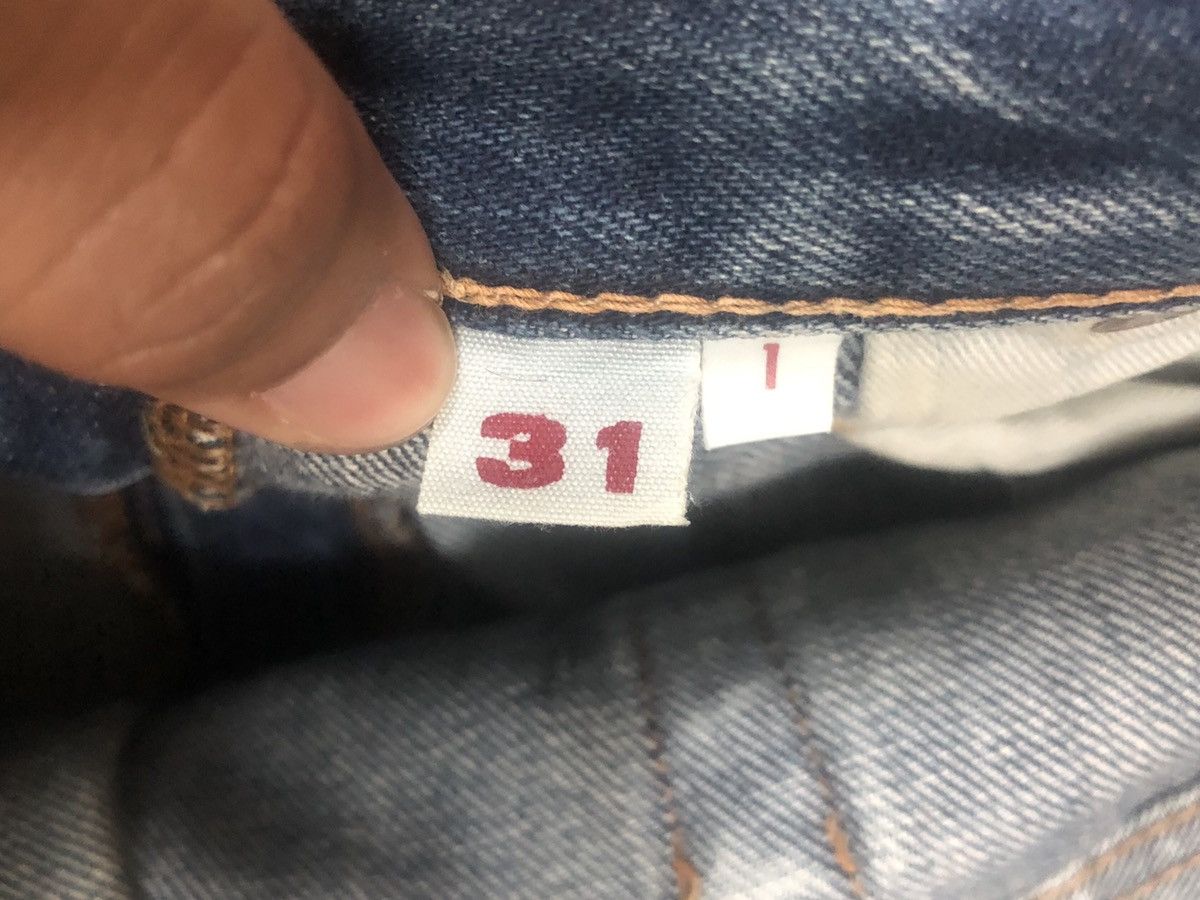 Blue Blue Japan 🎌 Archival HR Market X Blue Blue Japan patchwork jeans Size US 30 / EU 46 - 17 Thumbnail