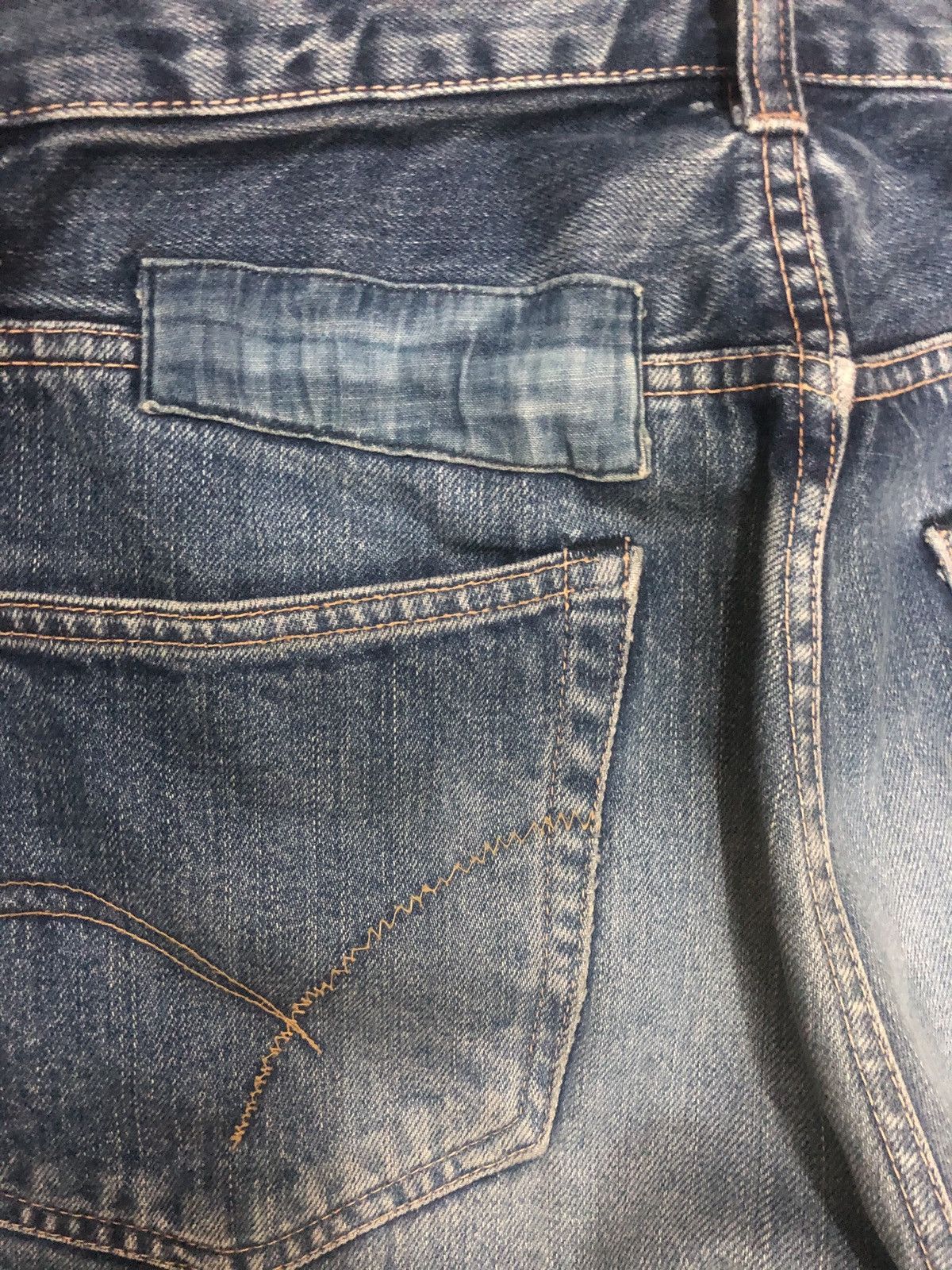 Blue Blue Japan 🎌 Archival HR Market X Blue Blue Japan patchwork jeans Size US 30 / EU 46 - 7 Thumbnail
