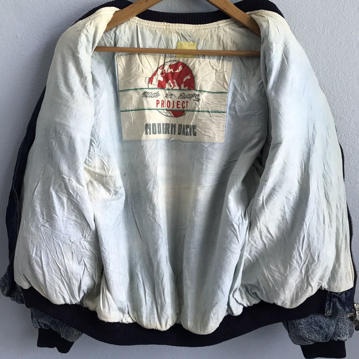 Other Made Europe denim trucker jacket bomber Size US M / EU 48-50 / 2 - 7 Thumbnail
