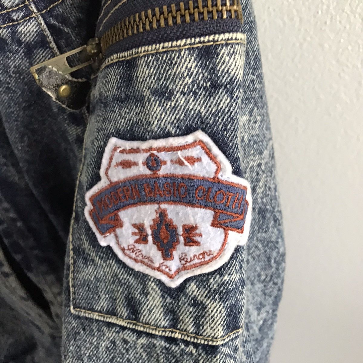 Other Made Europe denim trucker jacket bomber Size US M / EU 48-50 / 2 - 4 Thumbnail
