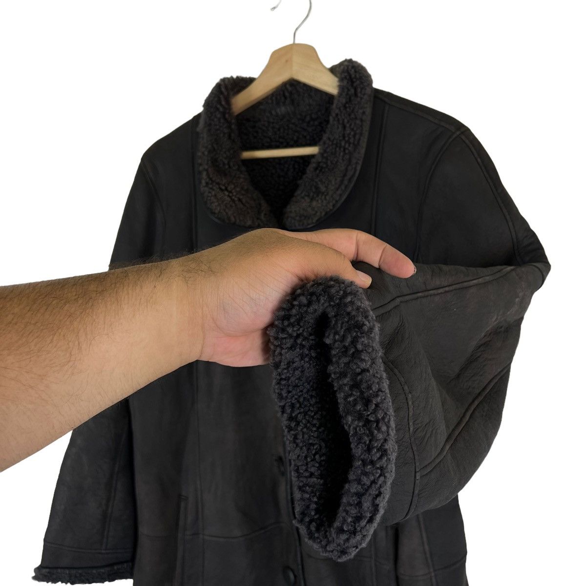 Japanese Brand VINTAGE SOFT LONG LEATHER JACKET 128940 JAPAN MADE Size US M / EU 48-50 / 2 - 7 Thumbnail