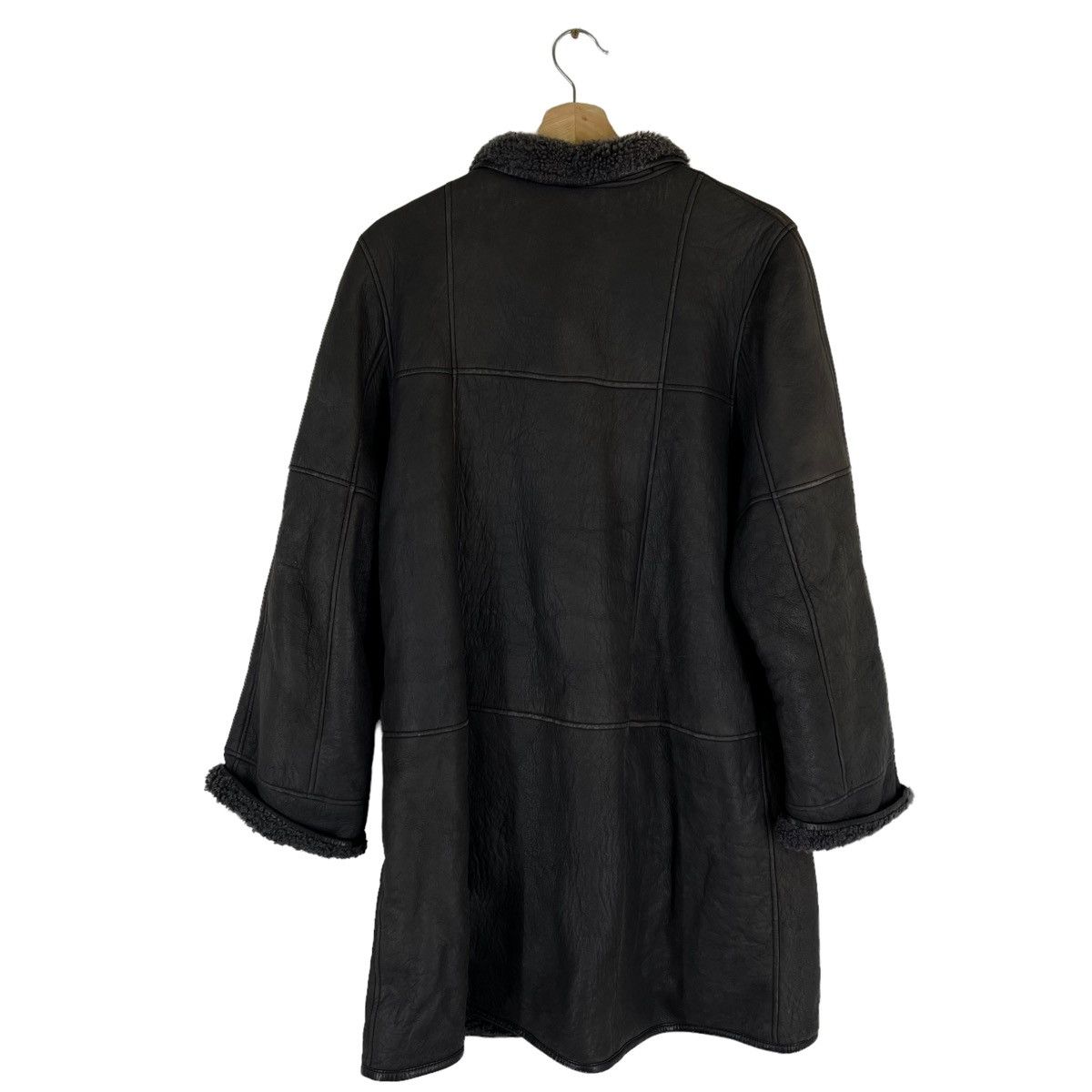 Japanese Brand VINTAGE SOFT LONG LEATHER JACKET 128940 JAPAN MADE Size US M / EU 48-50 / 2 - 9 Thumbnail