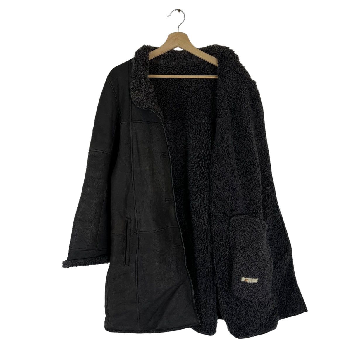 Japanese Brand VINTAGE SOFT LONG LEATHER JACKET 128940 JAPAN MADE Size US M / EU 48-50 / 2 - 10 Thumbnail
