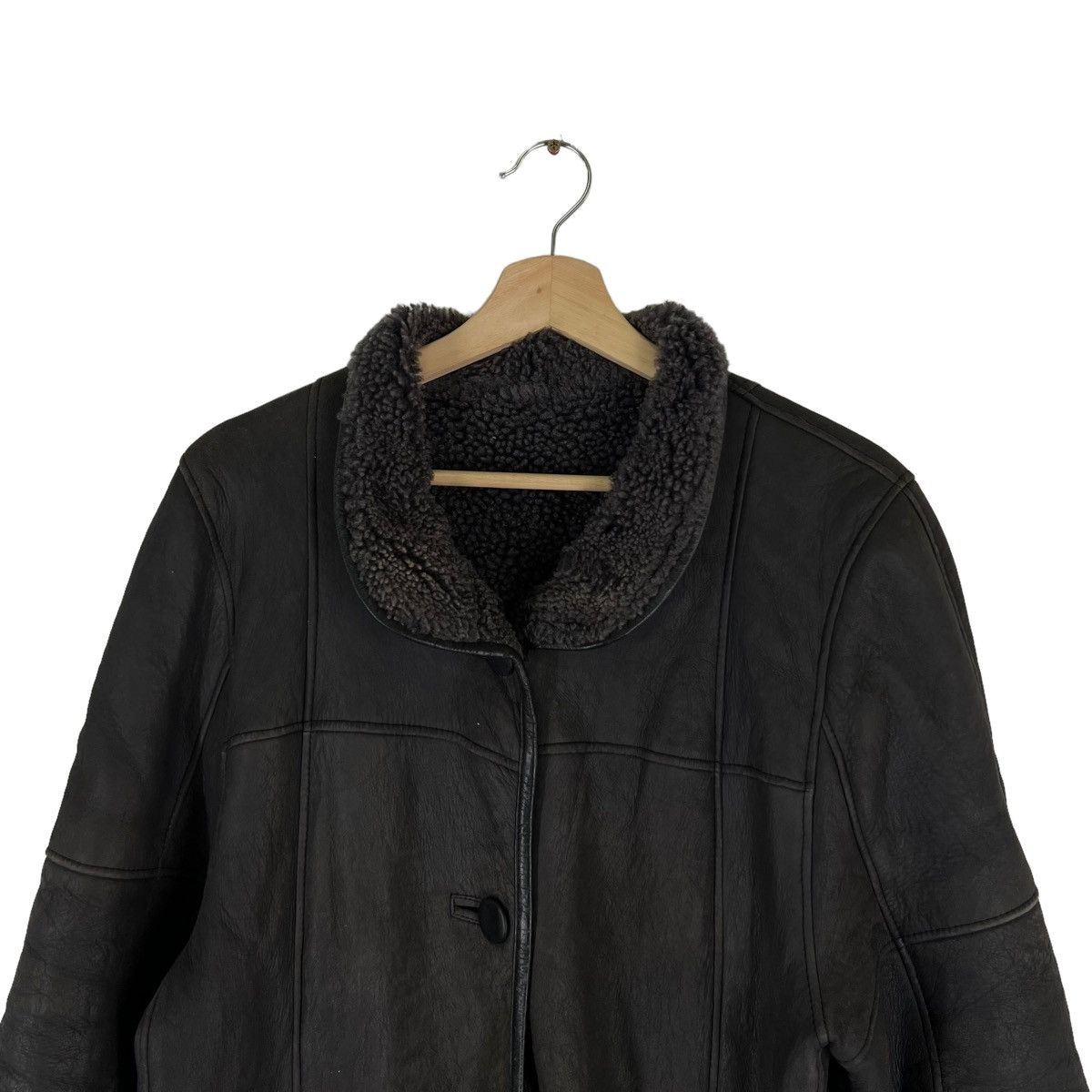 Japanese Brand VINTAGE SOFT LONG LEATHER JACKET 128940 JAPAN MADE Size US M / EU 48-50 / 2 - 5 Thumbnail