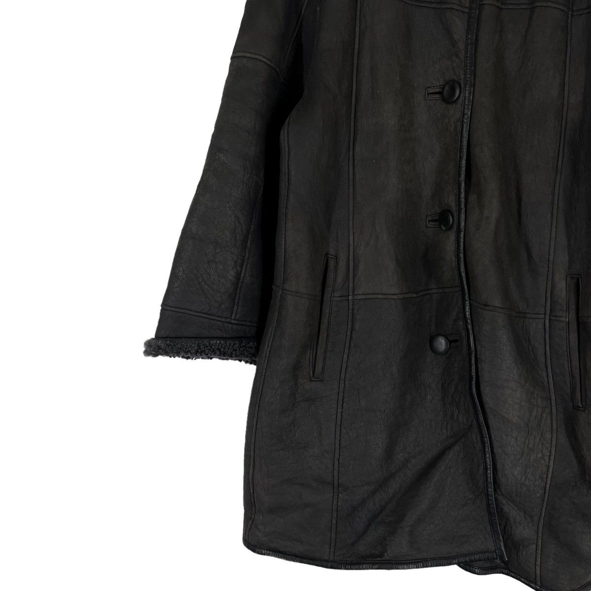 Japanese Brand VINTAGE SOFT LONG LEATHER JACKET 128940 JAPAN MADE Size US M / EU 48-50 / 2 - 4 Thumbnail