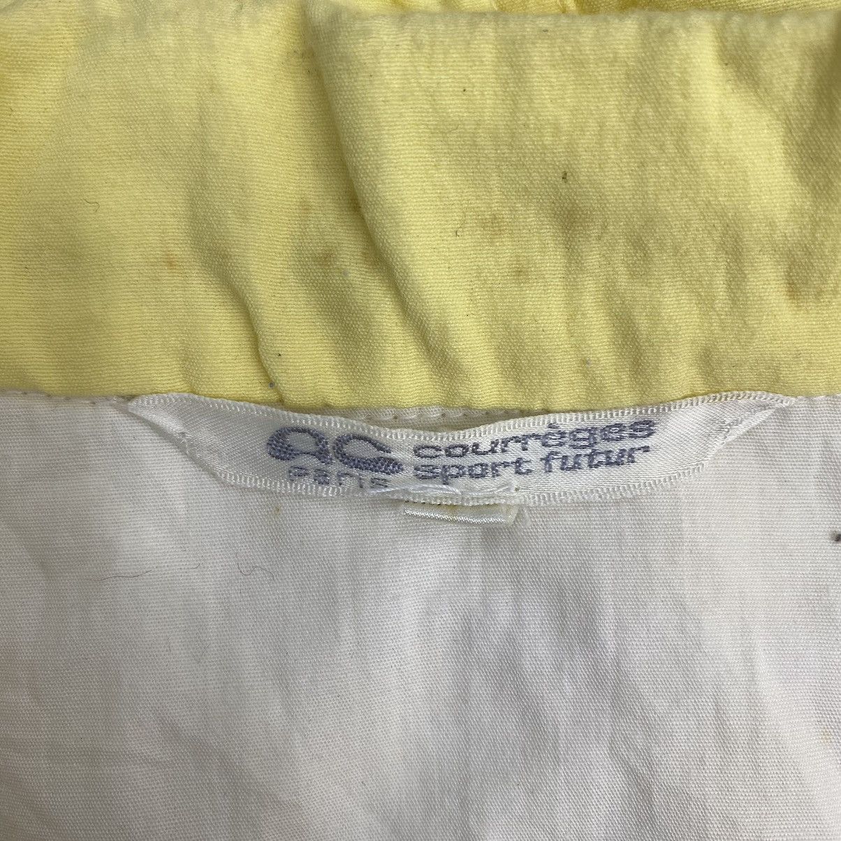 Courreges COURREGES SPORT FUTUR French Brand Golf Half Zip Sweatshirt Size US M / EU 48-50 / 2 - 8 Thumbnail