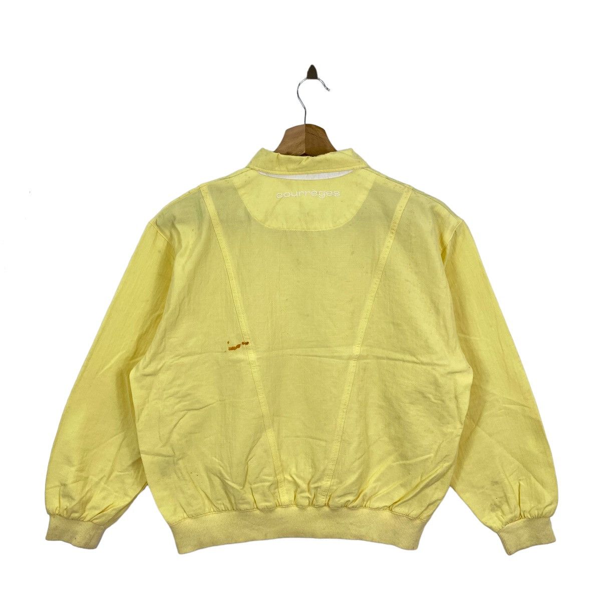 Courreges COURREGES SPORT FUTUR French Brand Golf Half Zip Sweatshirt Size US M / EU 48-50 / 2 - 4 Thumbnail