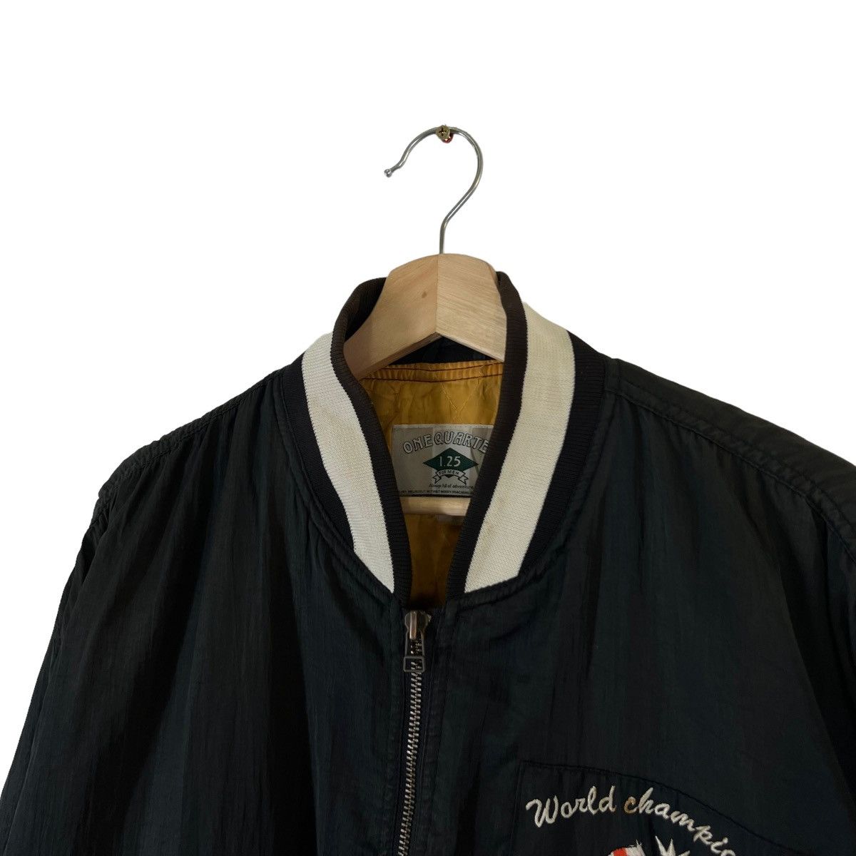 Hein Gericke VINTAGE BOMBER JACKET GRAND PRIX 1.25 RACING TEAM BIG LOGO Size US M / EU 48-50 / 2 - 7 Thumbnail