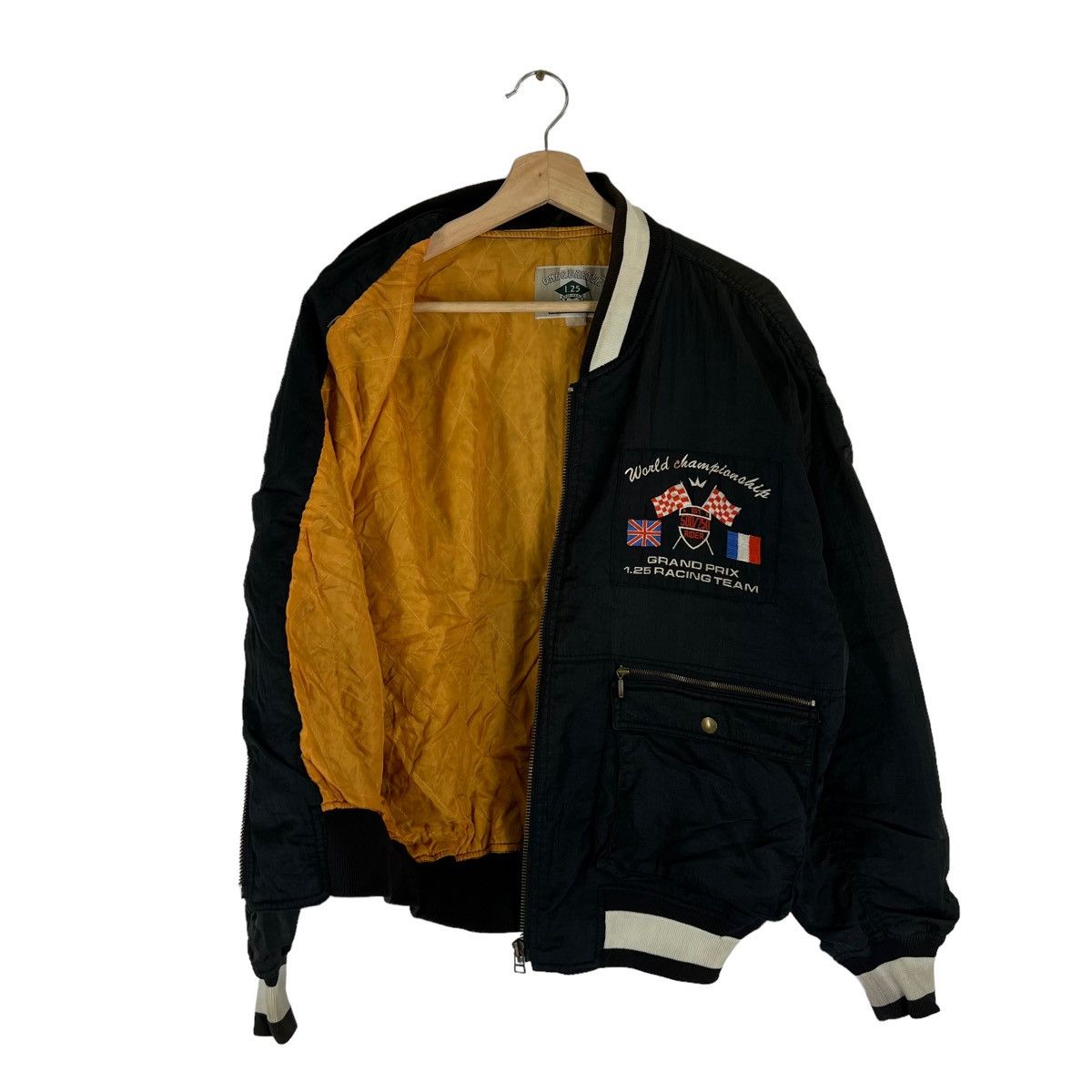 Hein Gericke VINTAGE BOMBER JACKET GRAND PRIX 1.25 RACING TEAM BIG LOGO Size US M / EU 48-50 / 2 - 9 Thumbnail