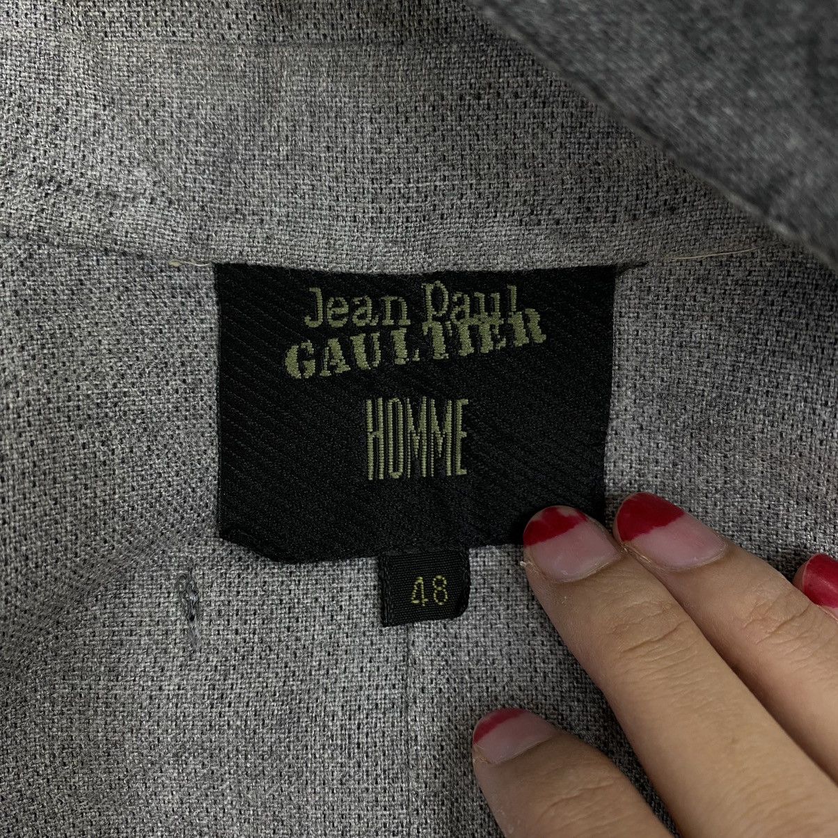 Jean Paul Gaultier Vintage JEAN PAUL GAULTIER Homme Deconstructed Frayed Jacket Size US M / EU 48-50 / 2 - 3 Thumbnail