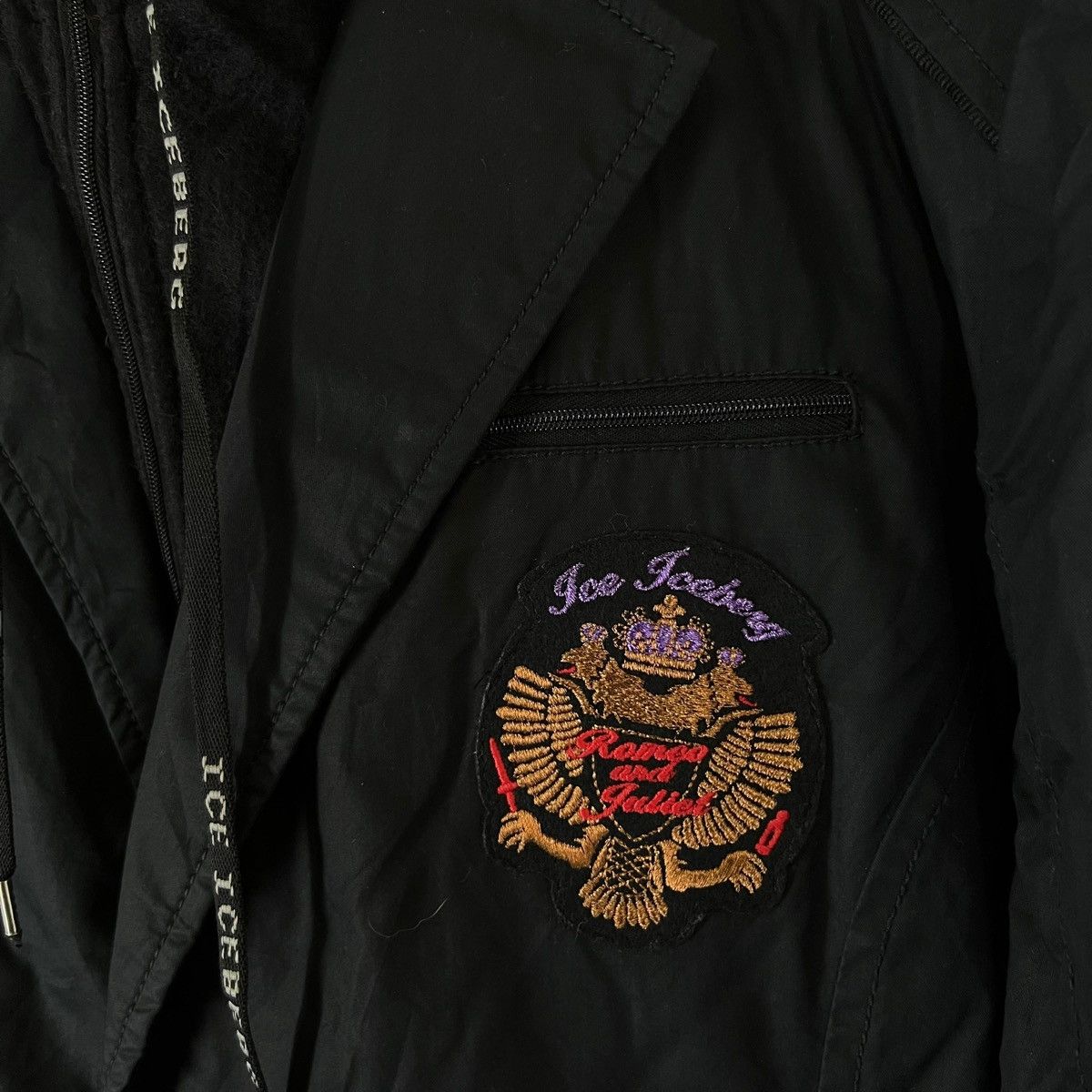 Iceberg VINTAGE ICEBERG DOUBLE BREAST MILITARY DESIGN JACKET Size US XXL / EU 58 / 5 - 7 Thumbnail