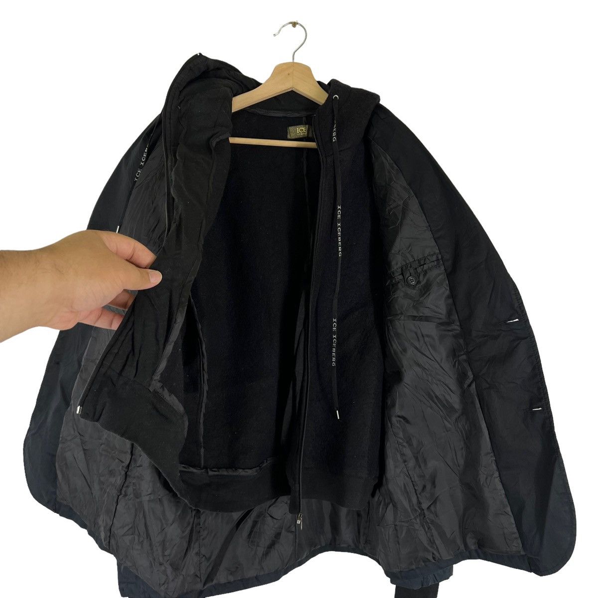 Iceberg VINTAGE ICEBERG DOUBLE BREAST MILITARY DESIGN JACKET Size US XXL / EU 58 / 5 - 15 Thumbnail