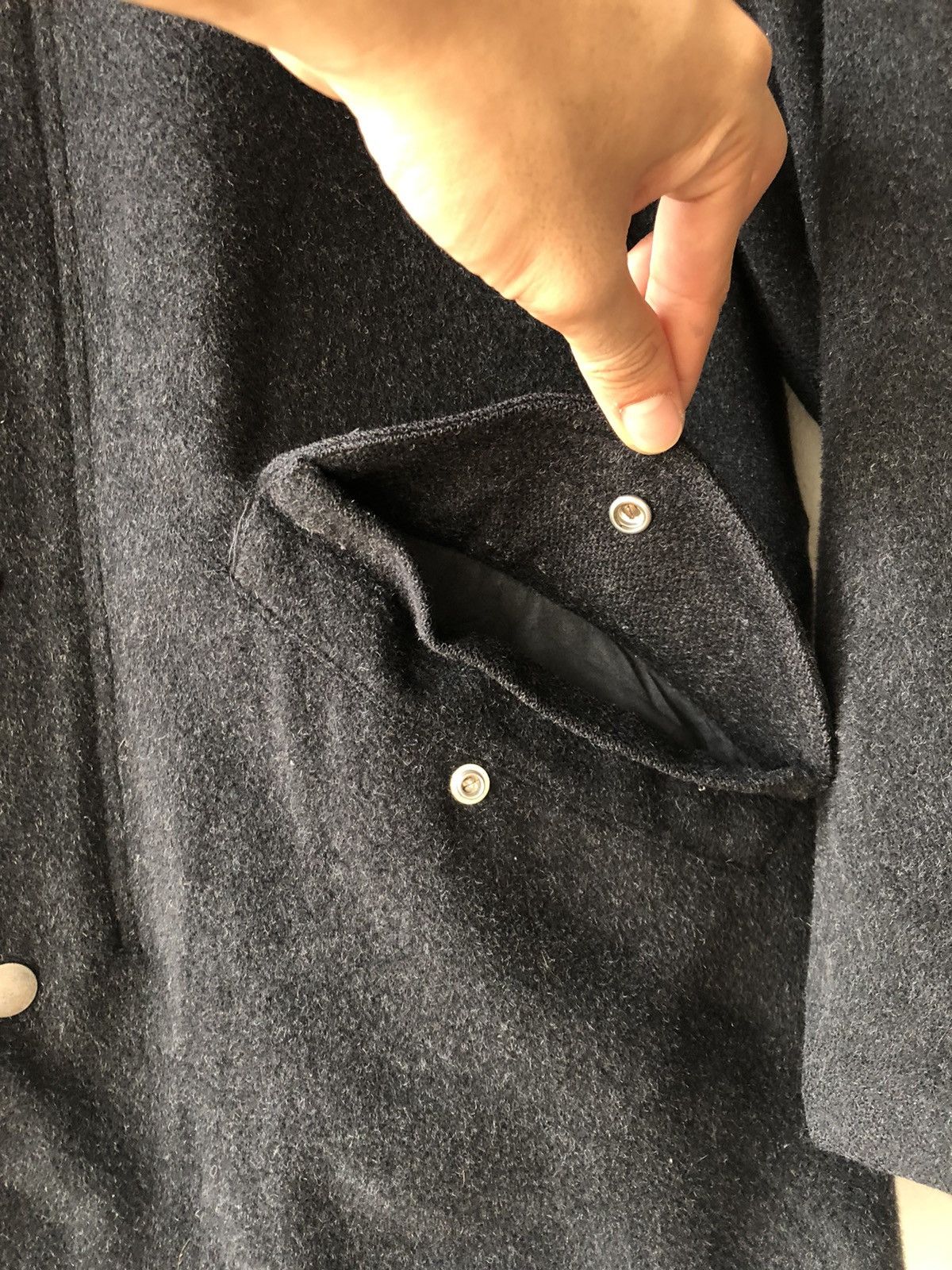 A.P.C. A.P.C. Rue Madame Paris Wool Jacket Hoodie Size US S / EU 44-46 / 1 - 6 Thumbnail