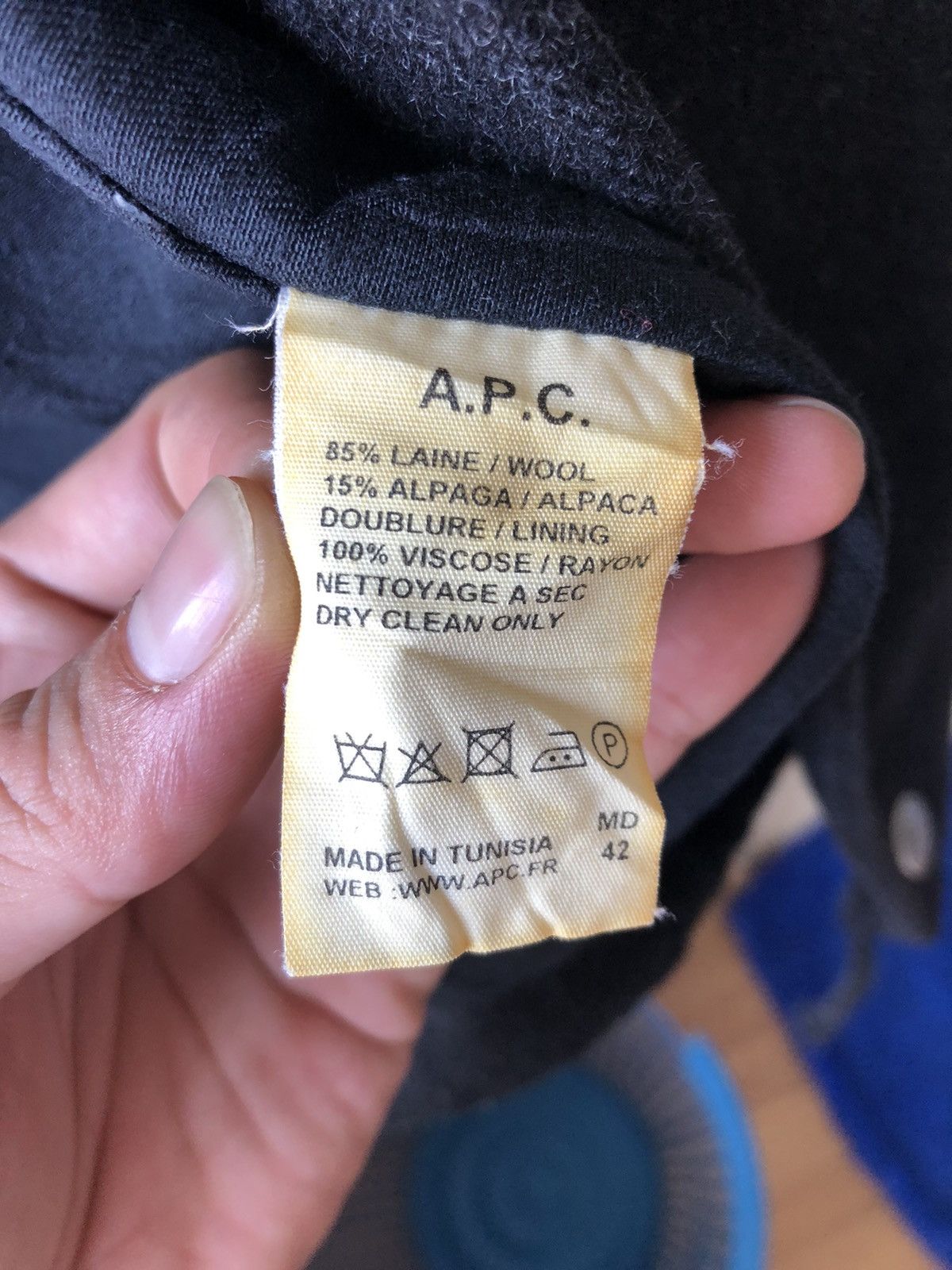 A.P.C. A.P.C. Rue Madame Paris Wool Jacket Hoodie Size US S / EU 44-46 / 1 - 15 Thumbnail