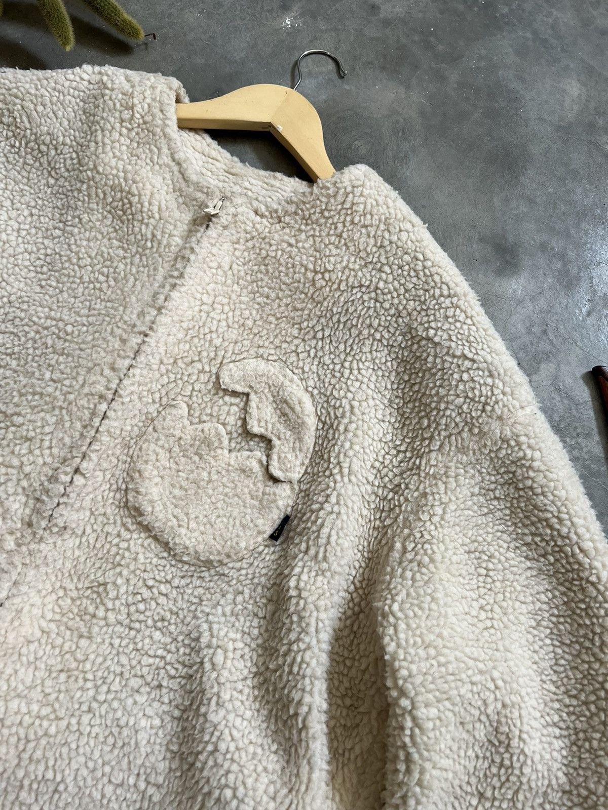 Japanese Brand × Vintage Rare🏴‍☠️Rivert & Surge Deep Pile Sherp Jacket Dragon Style Size US XL / EU 56 / 4 - 13 Thumbnail