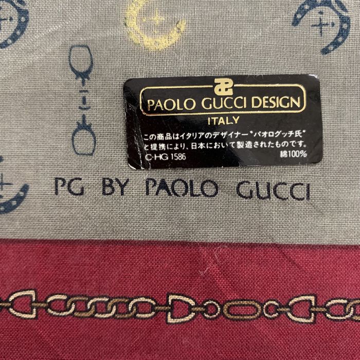 Vintage Paolo Gucci Bandana / Handkerchief / Neckerchief | Grailed