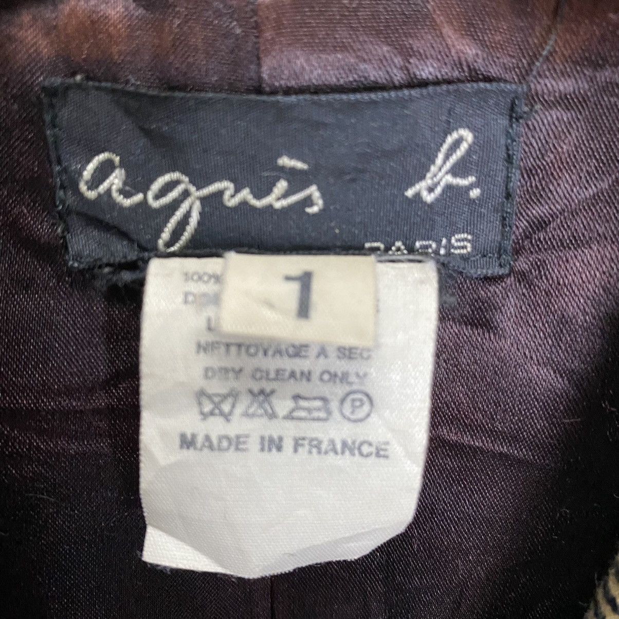 agnes b. vintage agnes B lady blazer much button Size 36S - 10 Thumbnail