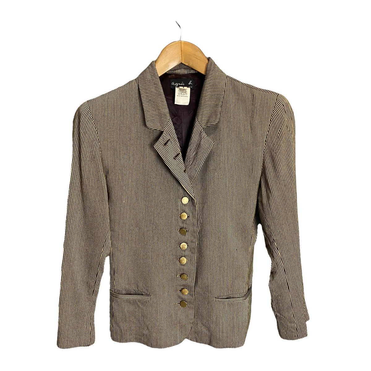 agnes b. vintage agnes B lady blazer much button Size 36S - 1 Thumbnail