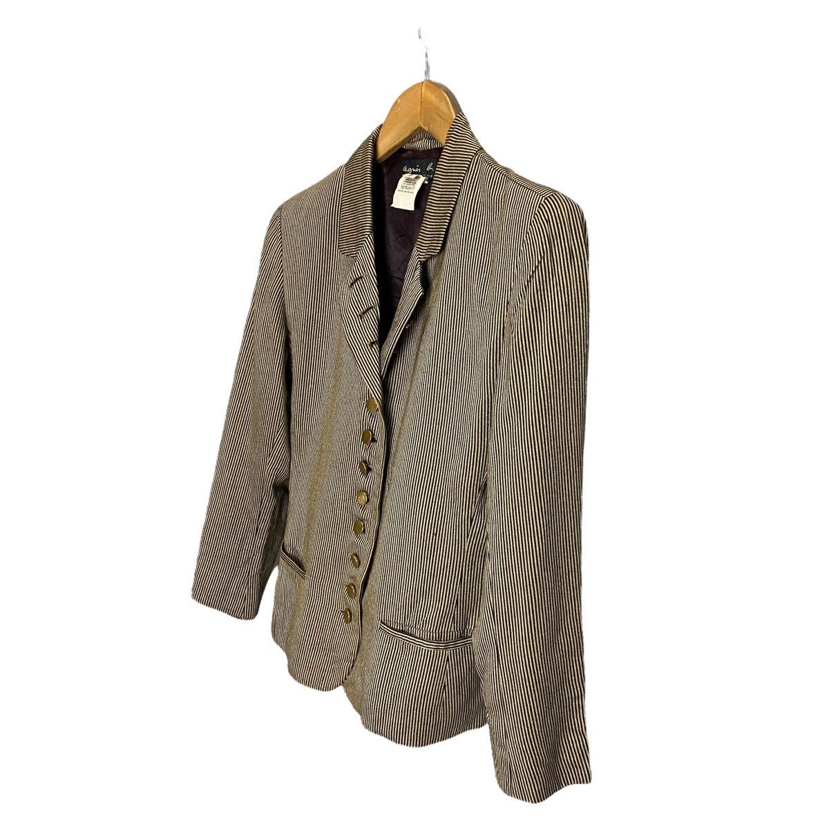 agnes b. vintage agnes B lady blazer much button Size 36S - 4 Thumbnail