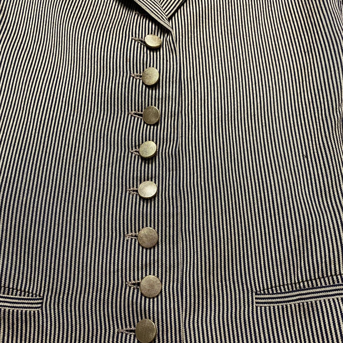 agnes b. vintage agnes B lady blazer much button Size 36S - 9 Thumbnail