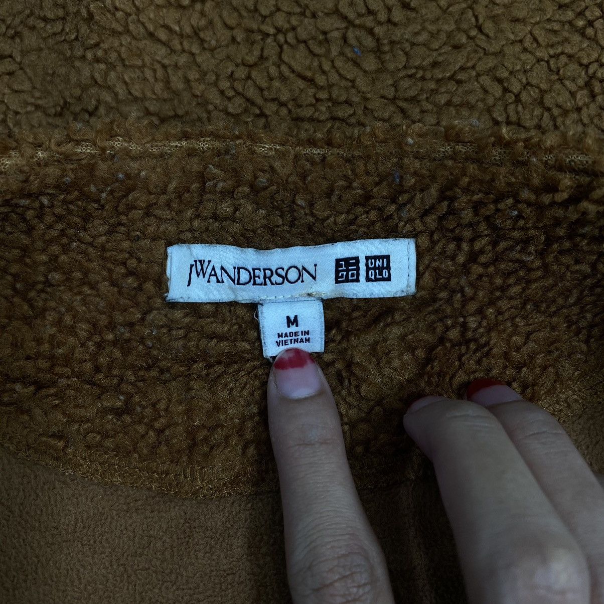 JW Anderson × Uniqlo JW ANDERSON x UNIQLO Deep Pile Sherpa Brown Long Parka Coat Size M / US 6-8 / IT 42-44 - 4 Thumbnail