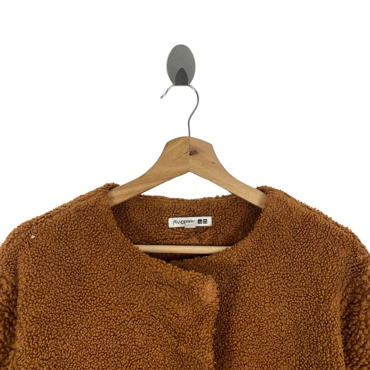 JW Anderson × Uniqlo JW ANDERSON x UNIQLO Deep Pile Sherpa Brown Long Parka Coat Size M / US 6-8 / IT 42-44 - 2 Thumbnail