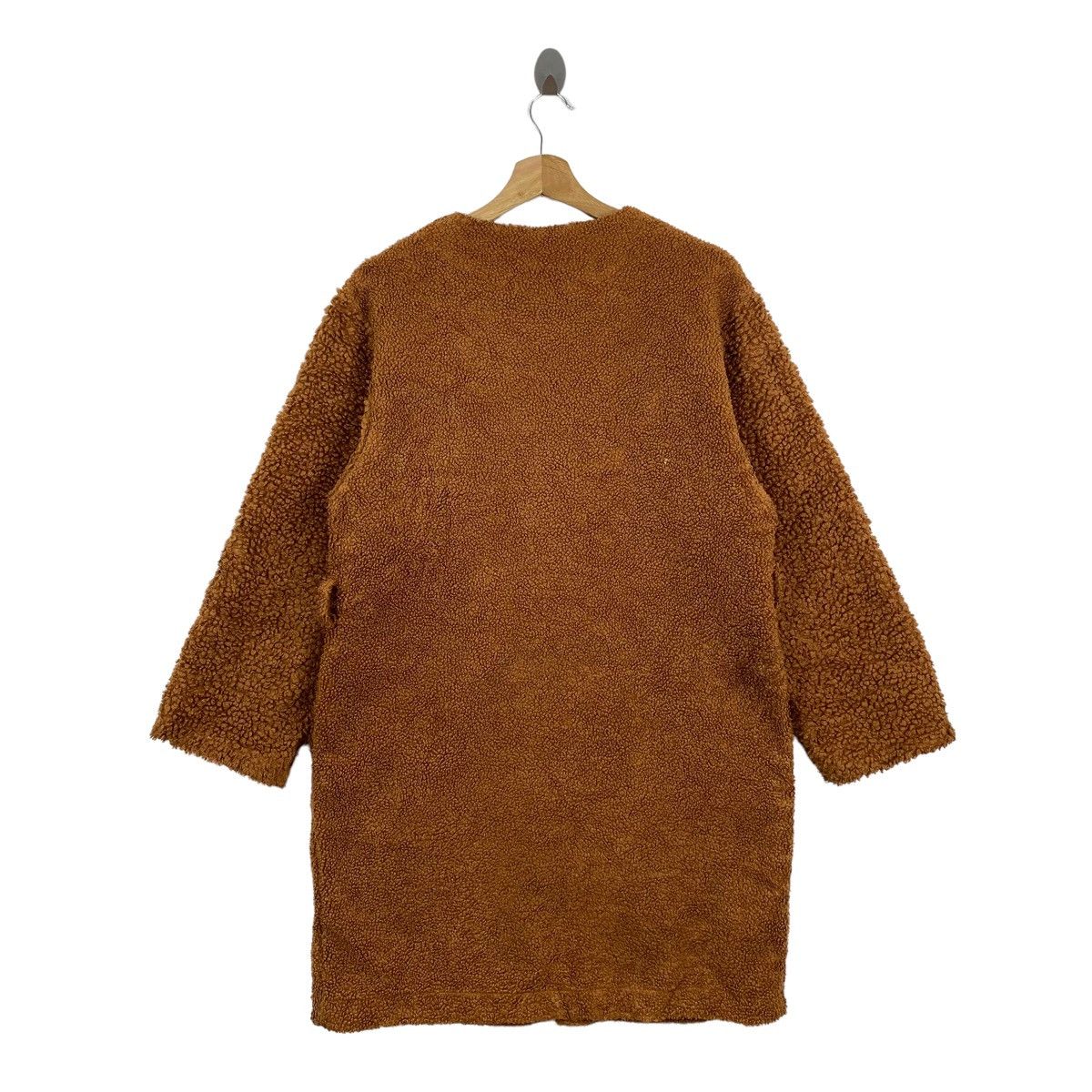 JW Anderson × Uniqlo JW ANDERSON x UNIQLO Deep Pile Sherpa Brown Long Parka Coat Size M / US 6-8 / IT 42-44 - 7 Thumbnail