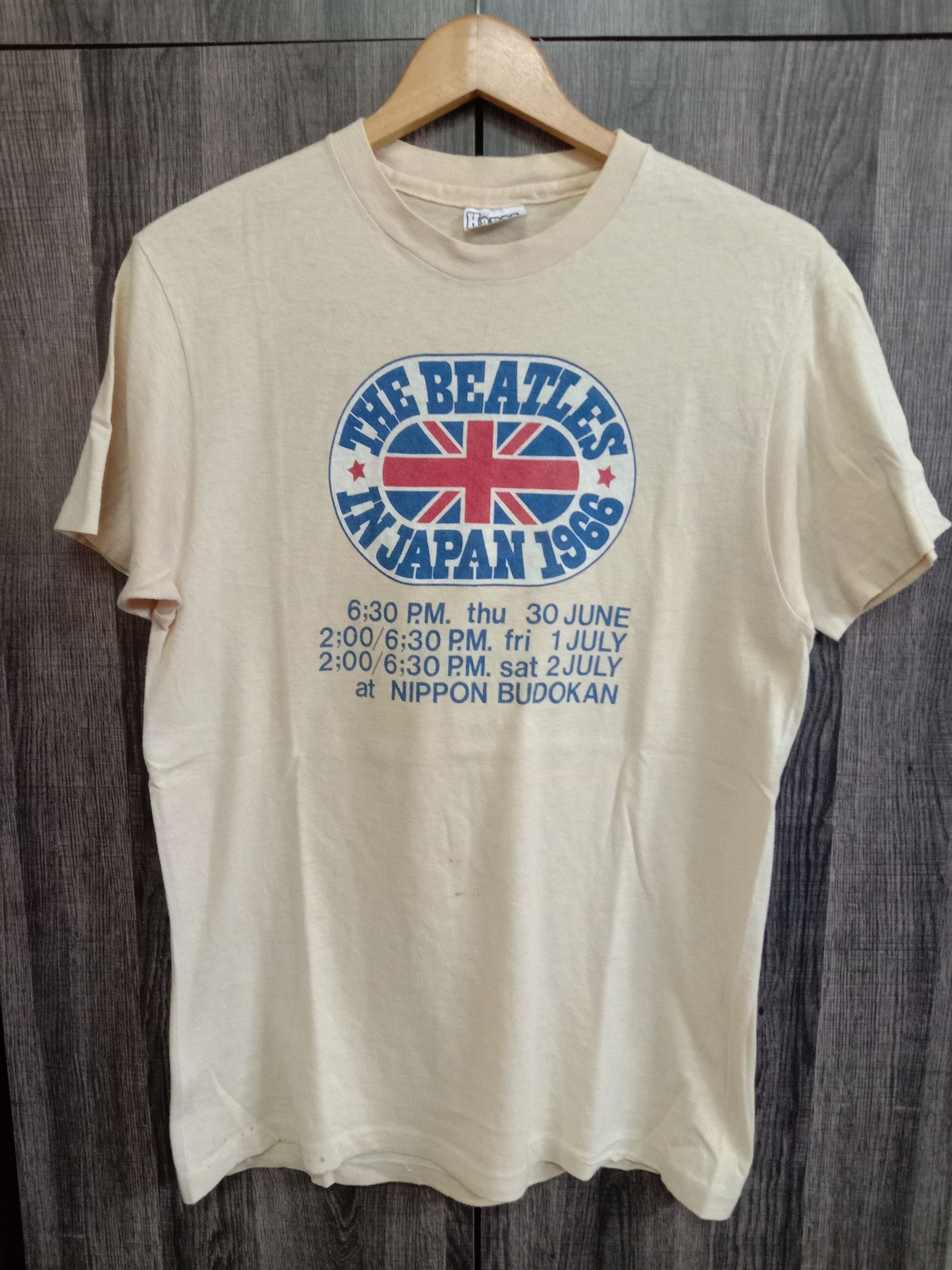 Band Tees VINTAGE THE BEATLES 1966 JAPAN BUDOKAN TOUR T SHIRT 🔥 Size US S / EU 44-46 / 1 - 2 Thumbnail
