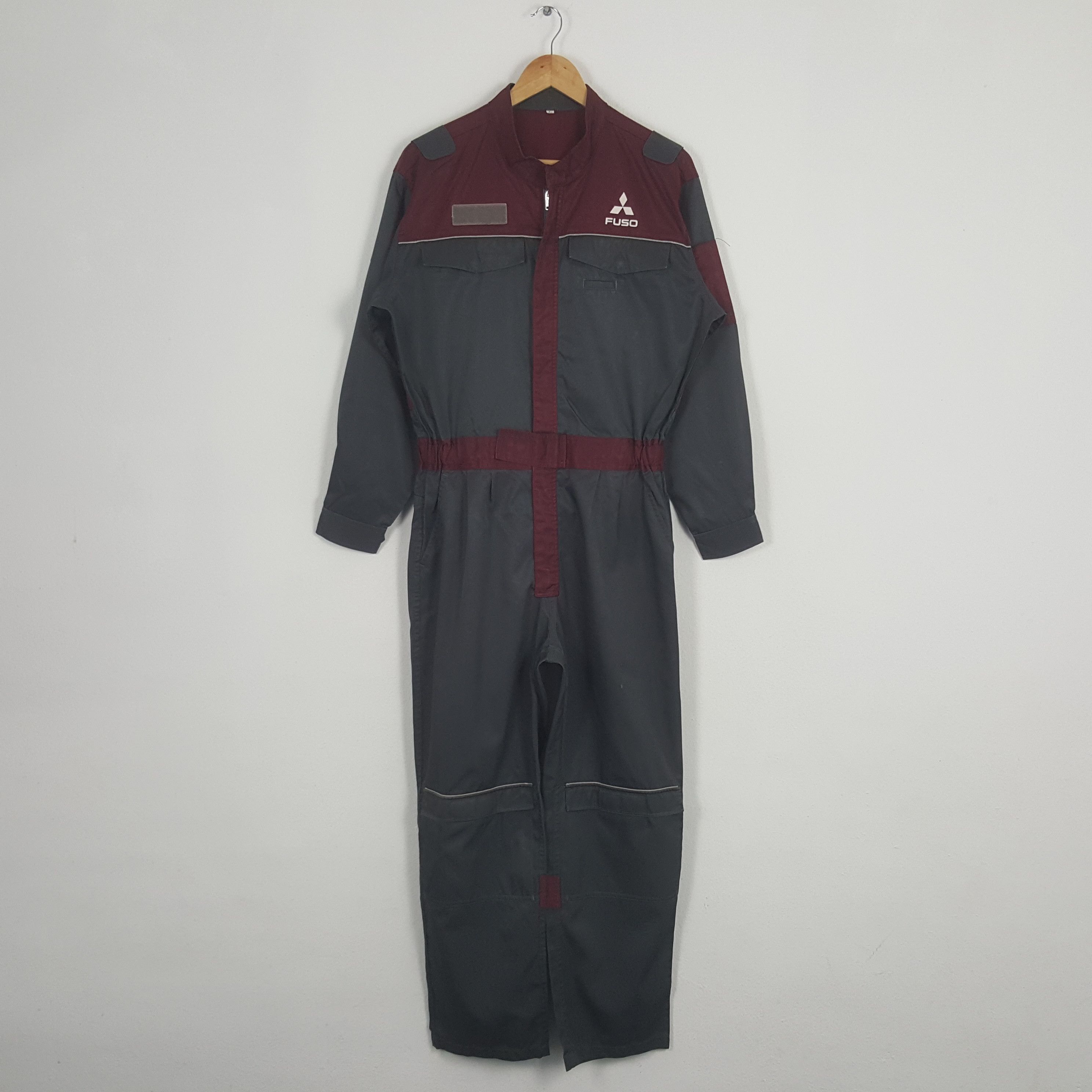 Japanese Brand × Vintage Vintage Mitsubishi Fuso Japanese Motorsport Coverall Jacket Size US M / EU 48-50 / 2 - 4 Thumbnail