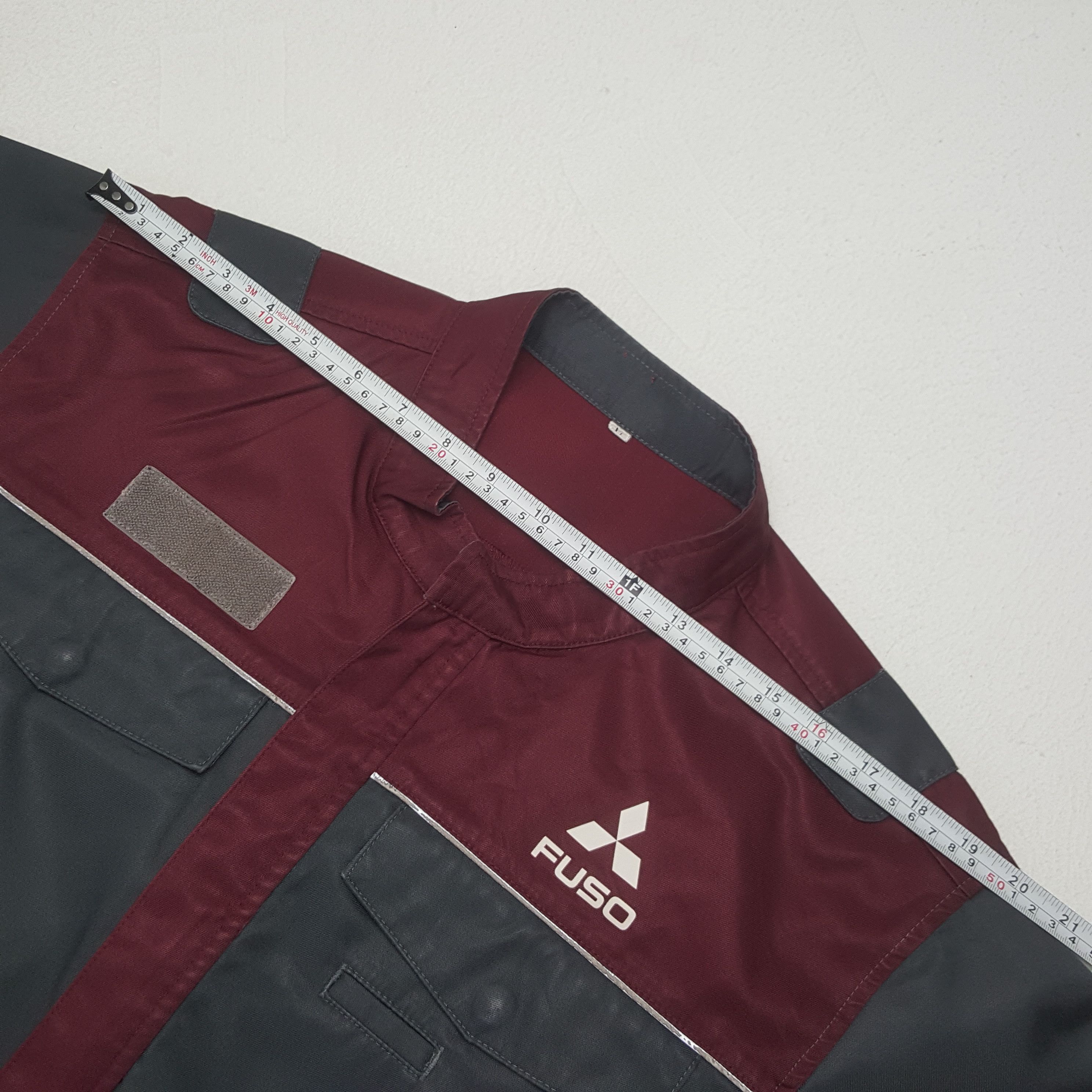 Japanese Brand × Vintage Vintage Mitsubishi Fuso Japanese Motorsport Coverall Jacket Size US M / EU 48-50 / 2 - 10 Thumbnail