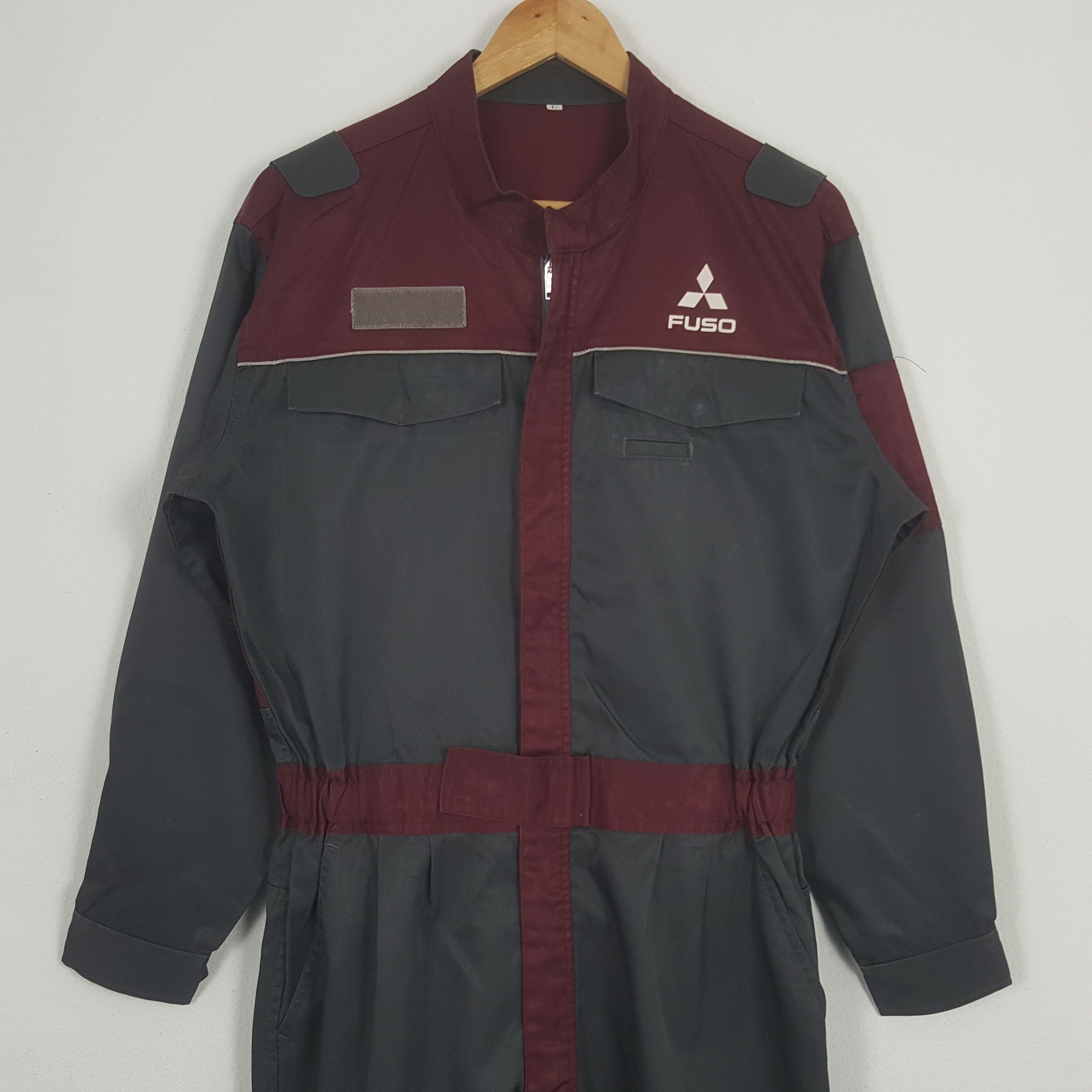 Japanese Brand × Vintage Vintage Mitsubishi Fuso Japanese Motorsport Coverall Jacket Size US M / EU 48-50 / 2 - 5 Thumbnail
