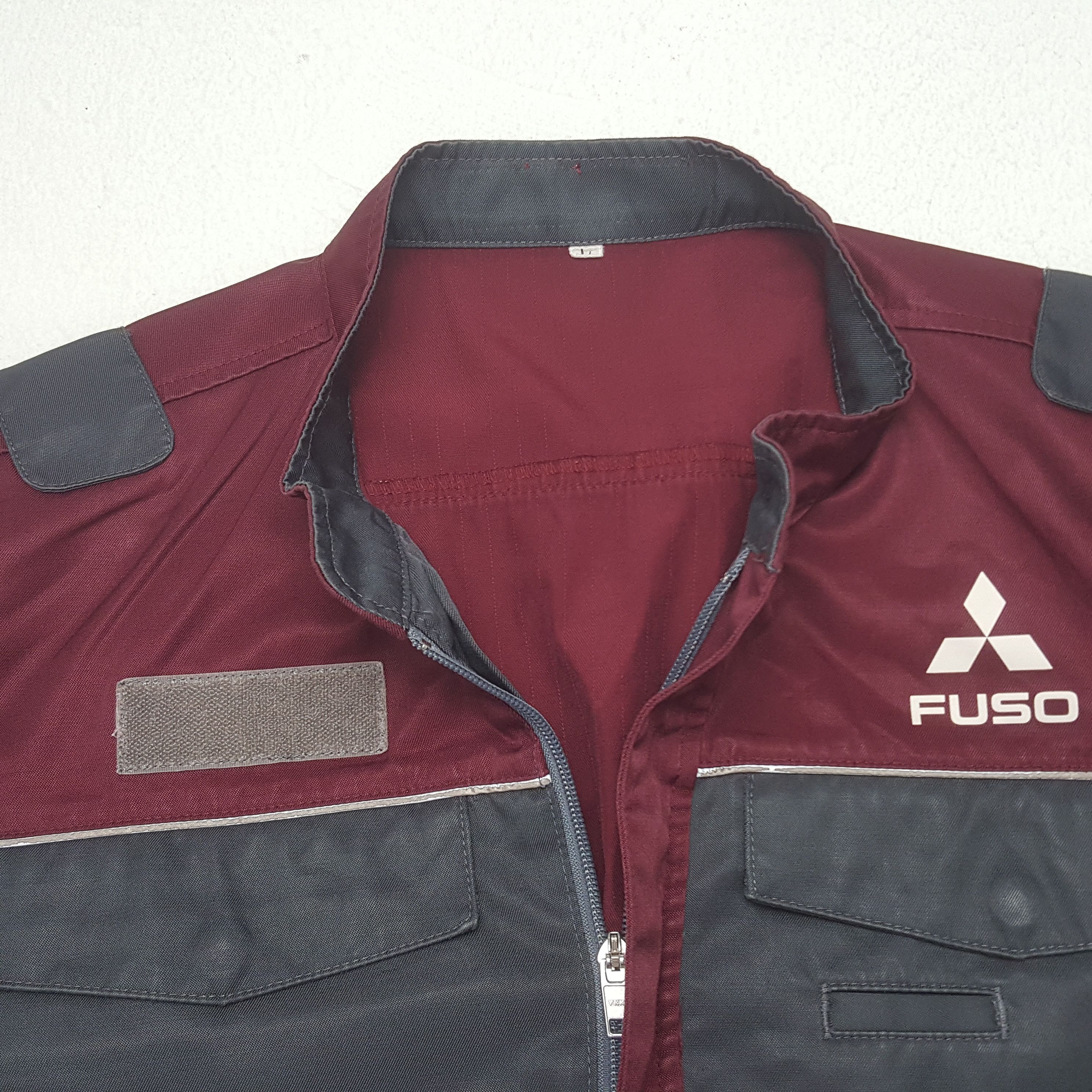 Japanese Brand × Vintage Vintage Mitsubishi Fuso Japanese Motorsport Coverall Jacket Size US M / EU 48-50 / 2 - 9 Thumbnail