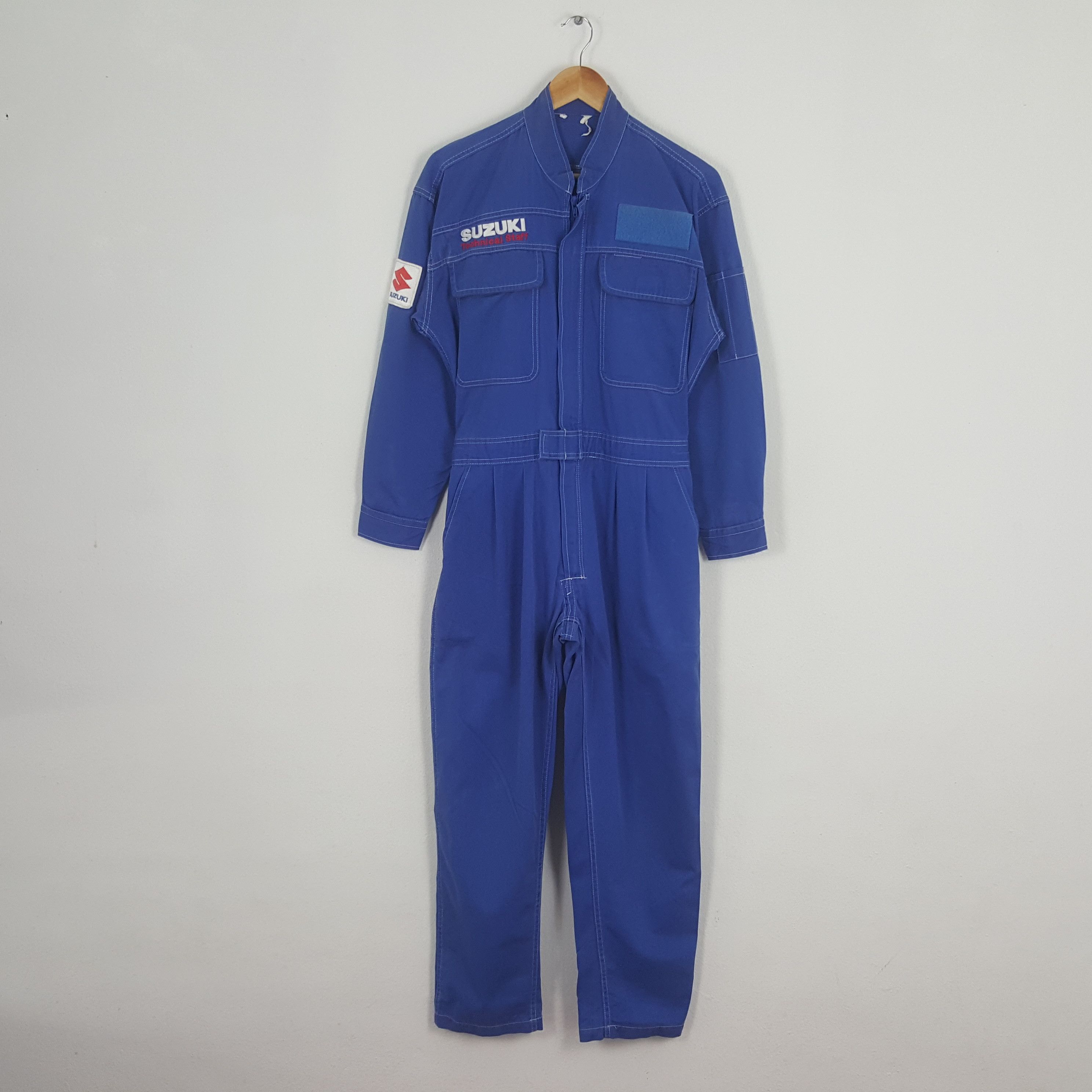 Japanese Brand Vintage Suzuki Technical Staff Motorsport Coverall Jacket Size US M / EU 48-50 / 2 - 4 Thumbnail